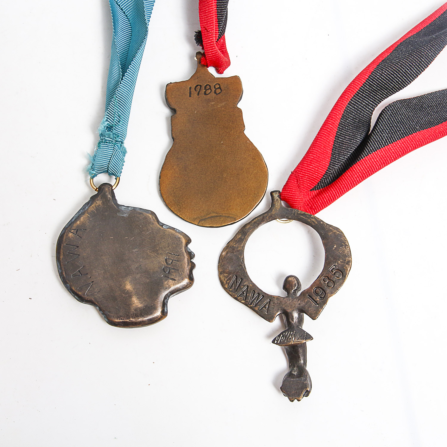 Bronze Award Medals From The National Academy of Western Art