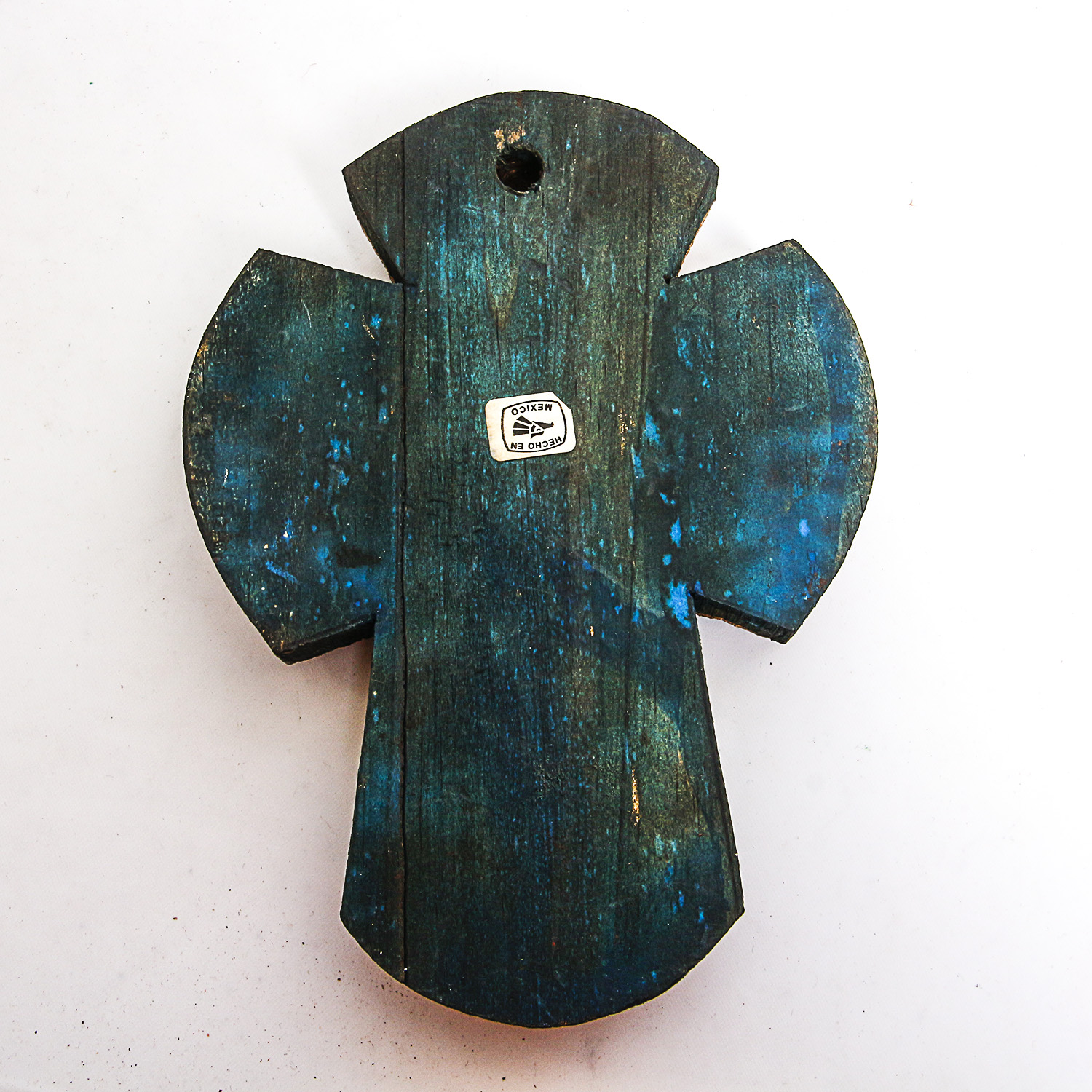 Collection of Vintage Wooden, Metal and Ceramic Folk Art Crosses