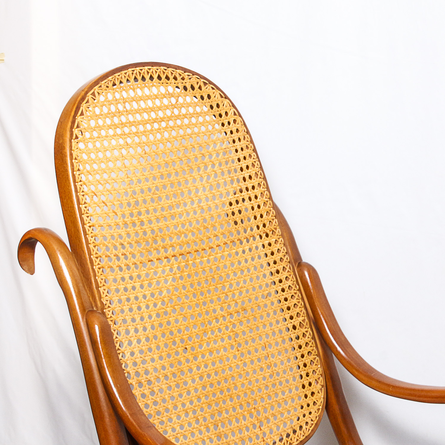 Bentwood and Cane Rocking Chair