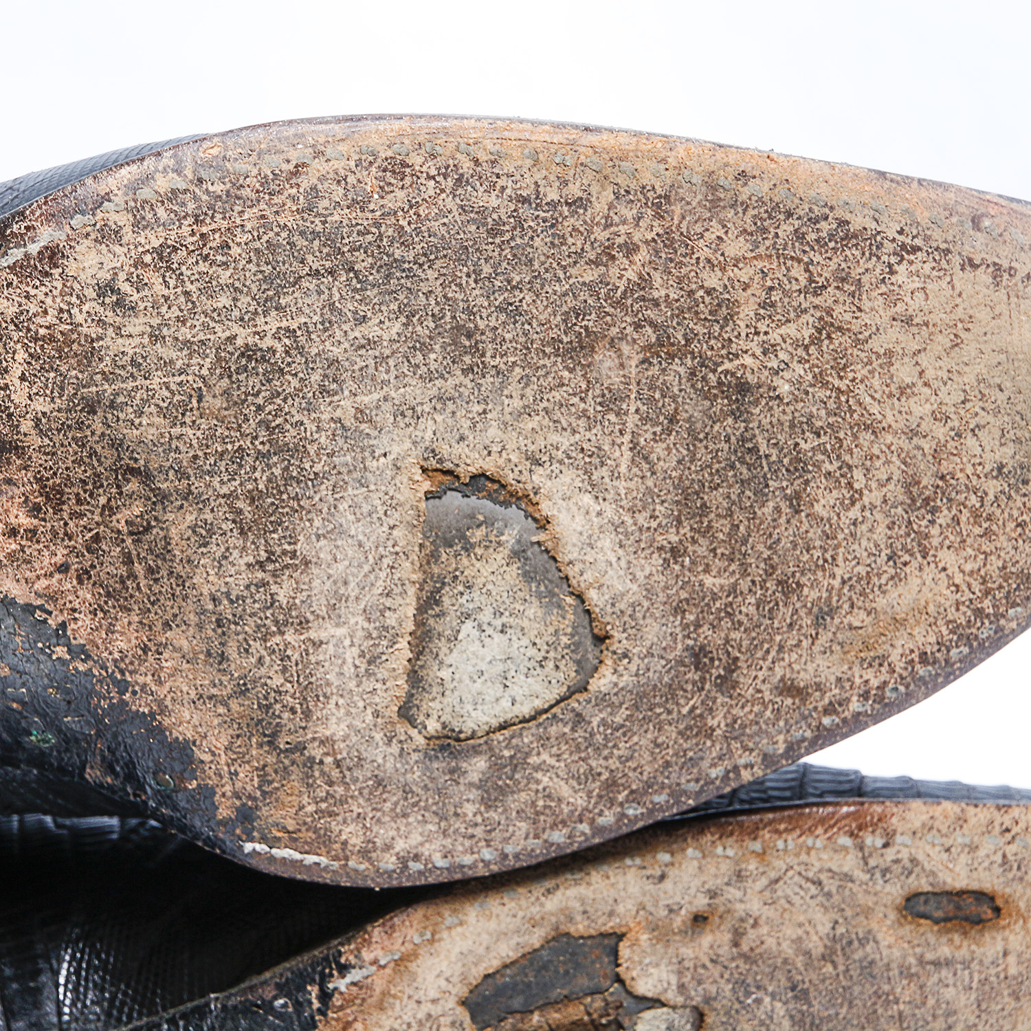 Black Tony Lama Lizard Cowboy Boots