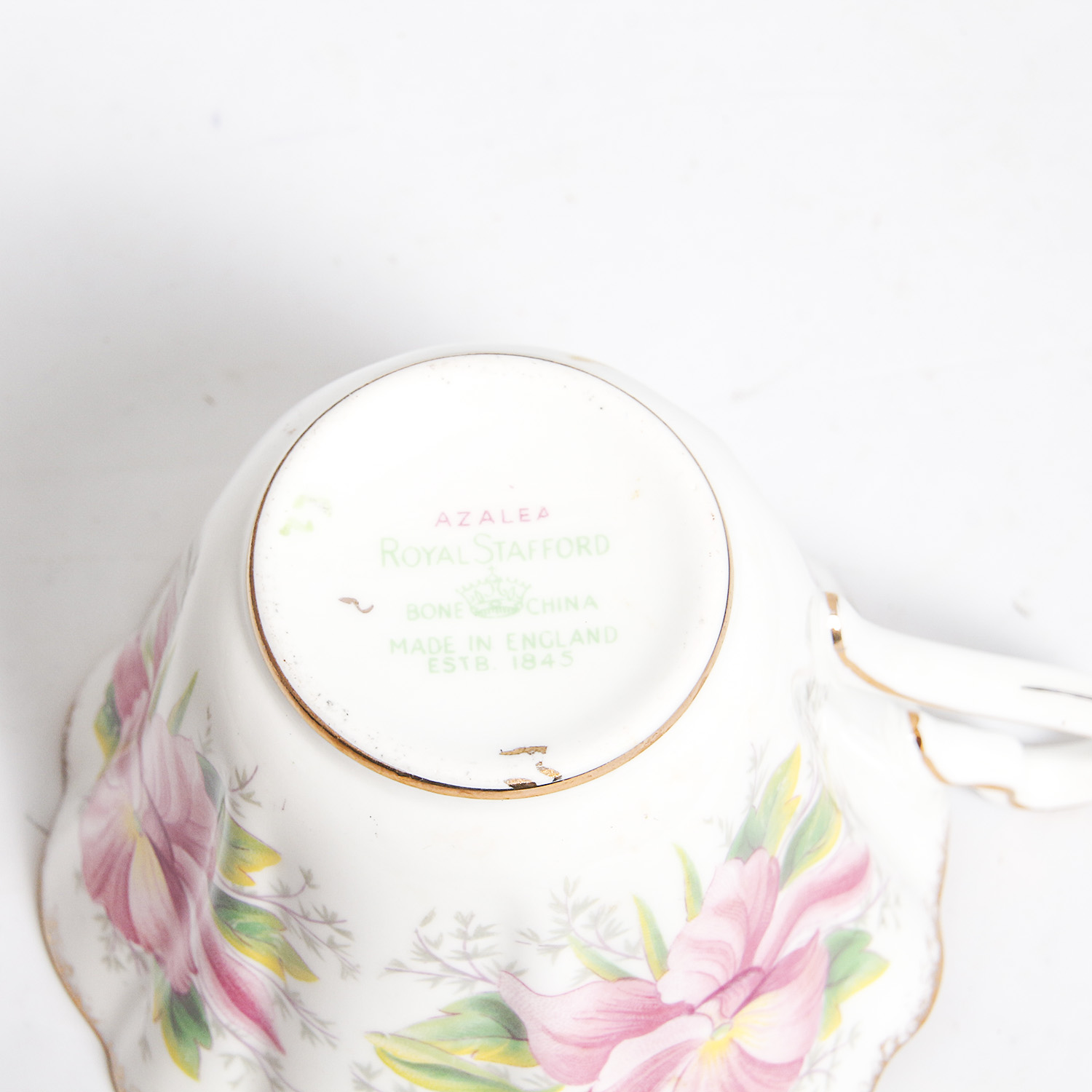Vintage Teacups and Matching Saucers