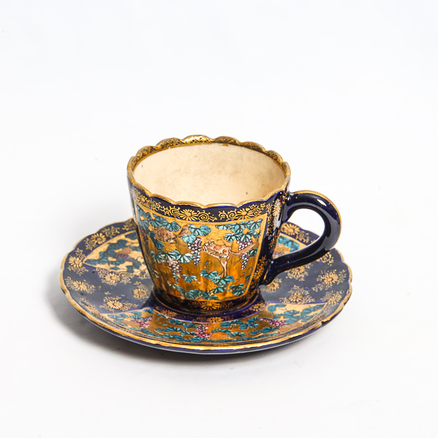 Vintage Teacups and Matching Saucers