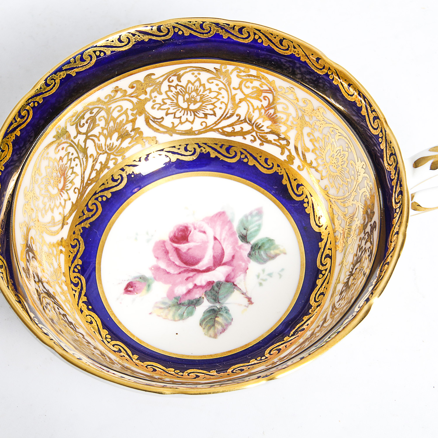 Vintage Teacups and Matching Saucers