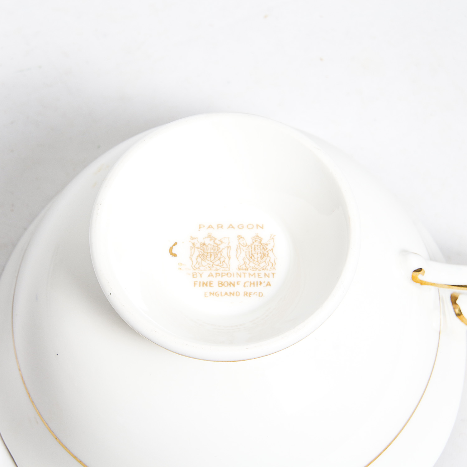 Vintage Teacups and Matching Saucers