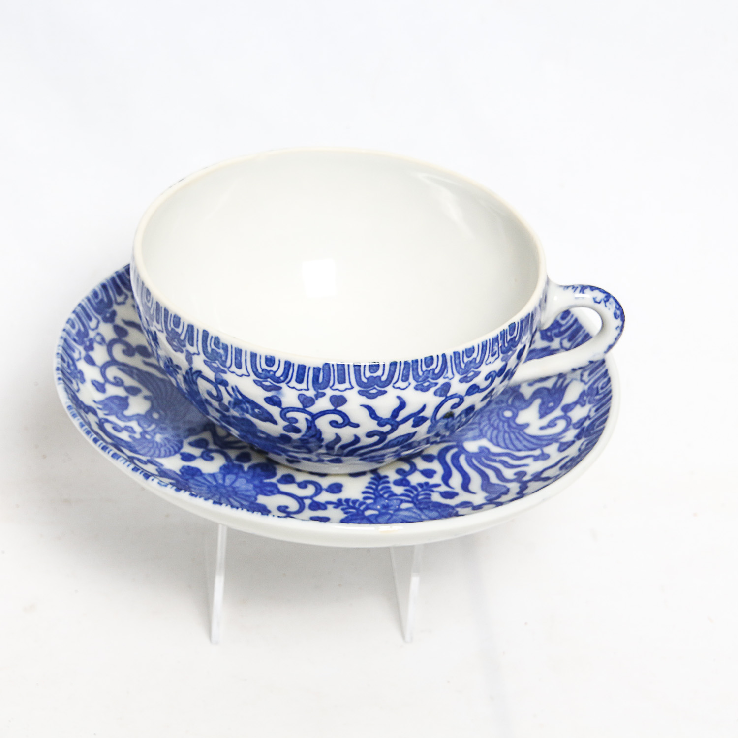 Vintage Teacups and Matching Saucers