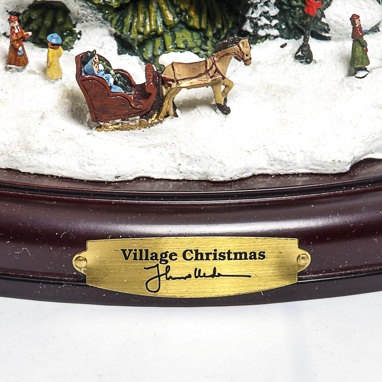 Thomas Kinkade "Village Christmas" Illuminated Tree