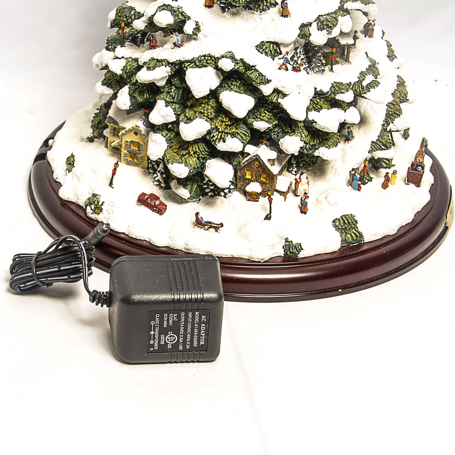 Thomas Kinkade "Village Christmas" Illuminated Tree