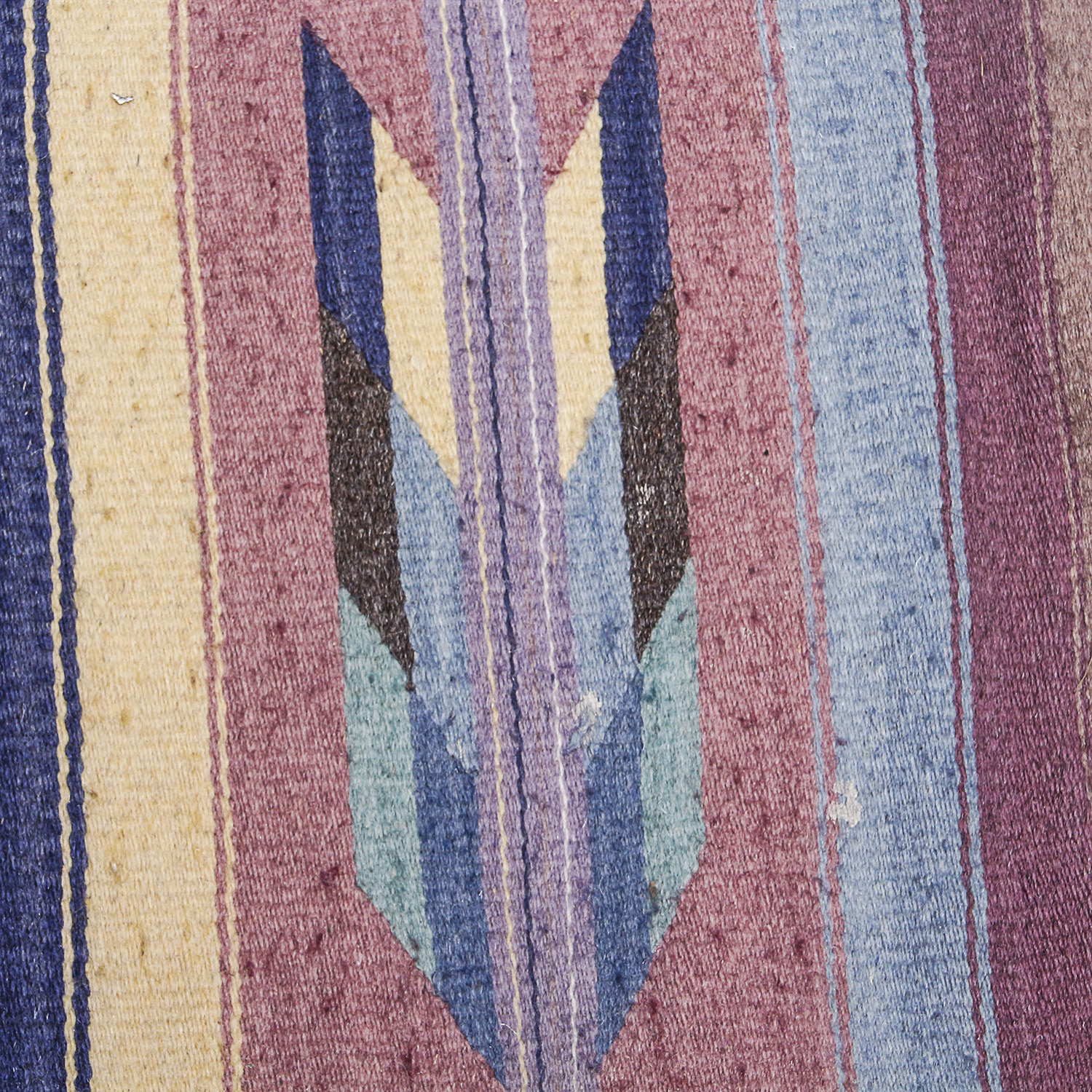 Handwoven Southwestern Style Wool Rug