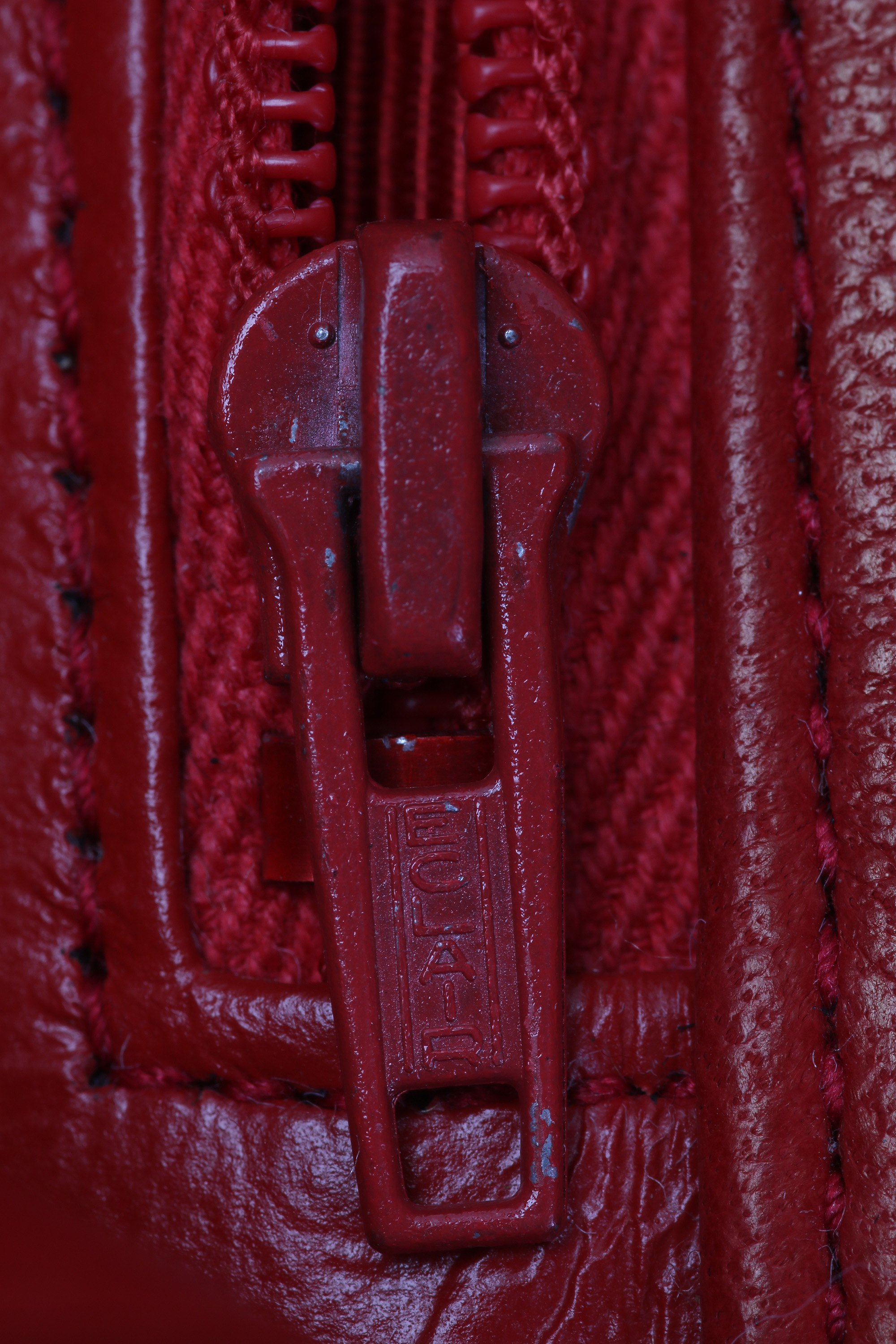 Chanel Red Leather Flap Bag