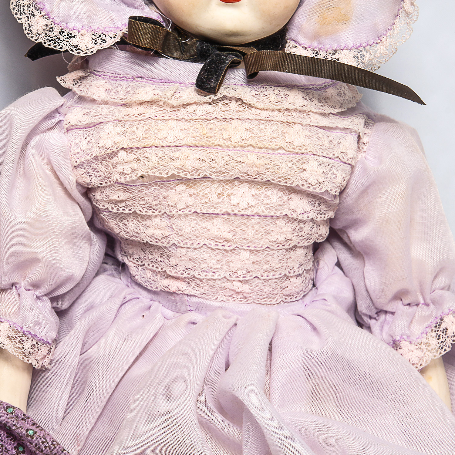 Pair of Vintage Porcelain Dolls