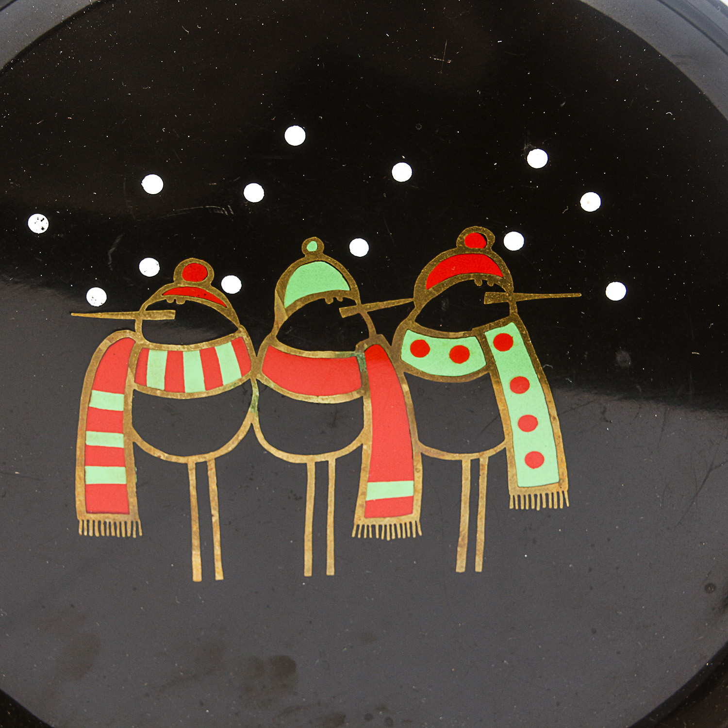 Vintage Couroc of Monterey Resin Trays