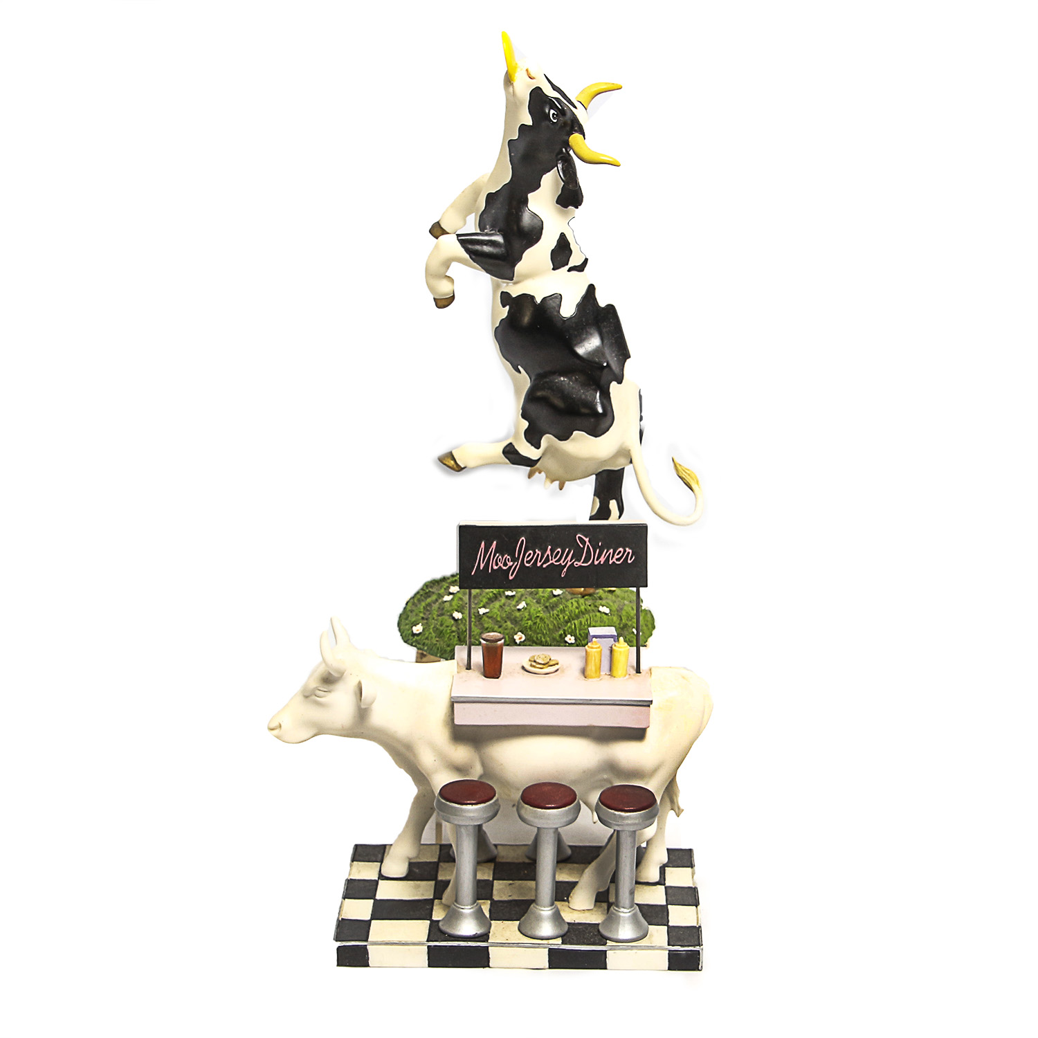 Pair of "Cows on Parade" Figurines