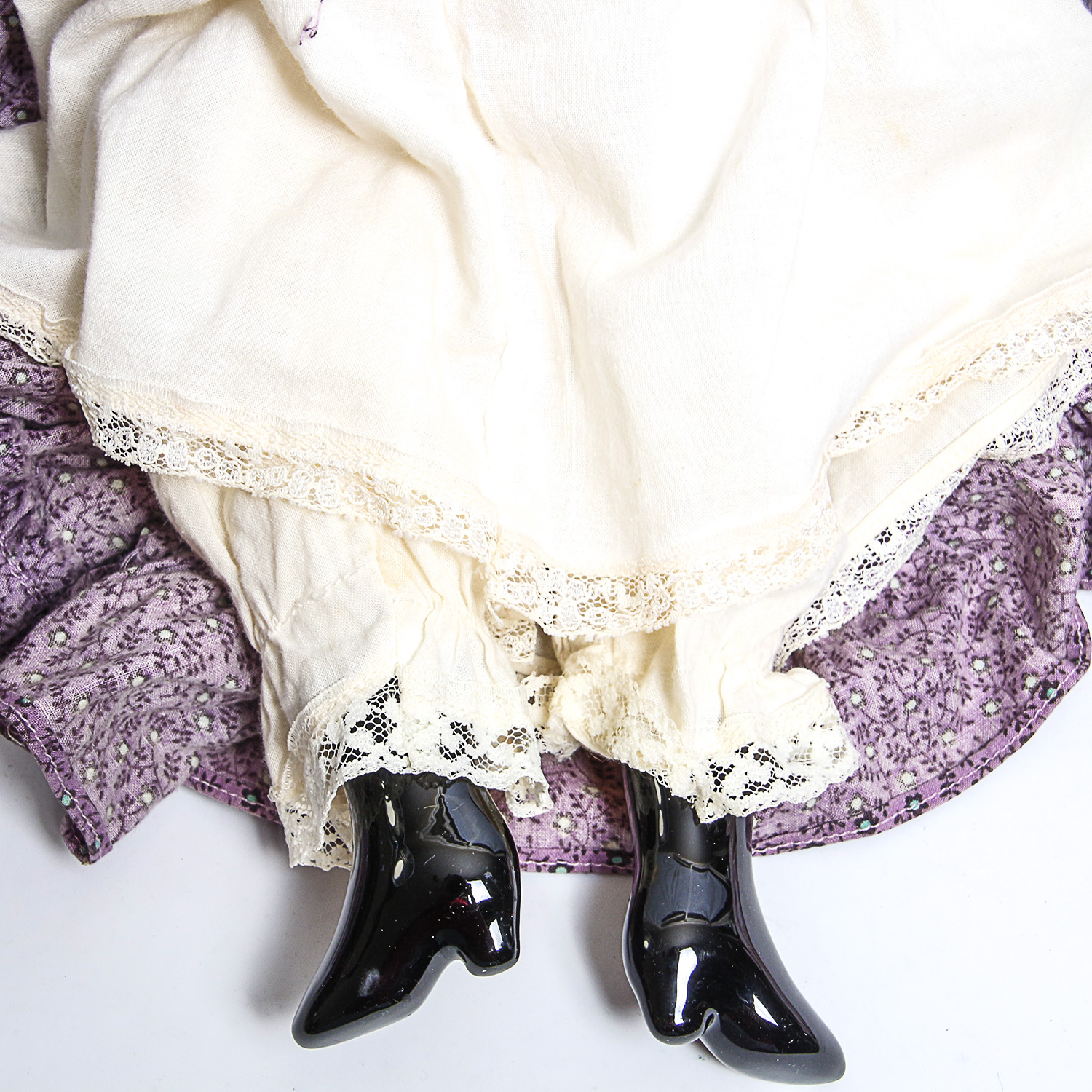 Pair of Vintage Porcelain Dolls