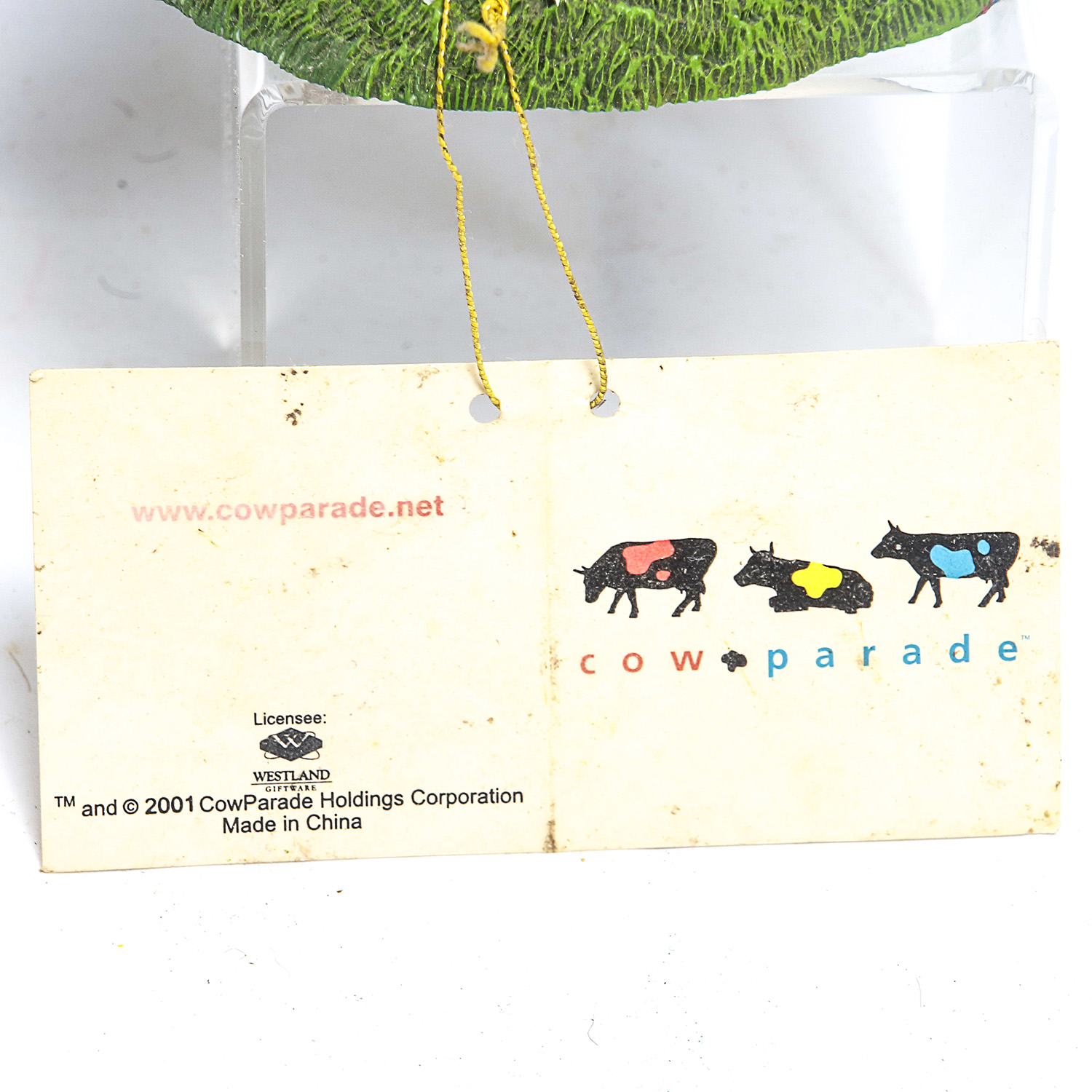 Pair of "Cows on Parade" Figurines