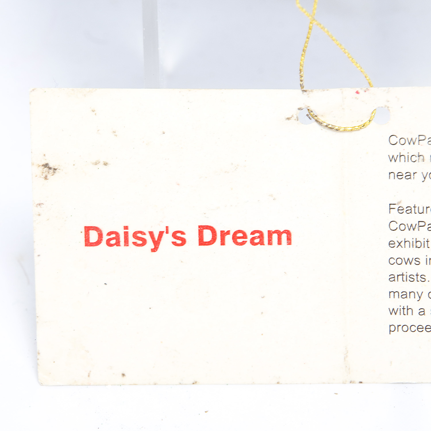 Pair of "Cows on Parade" Figurines