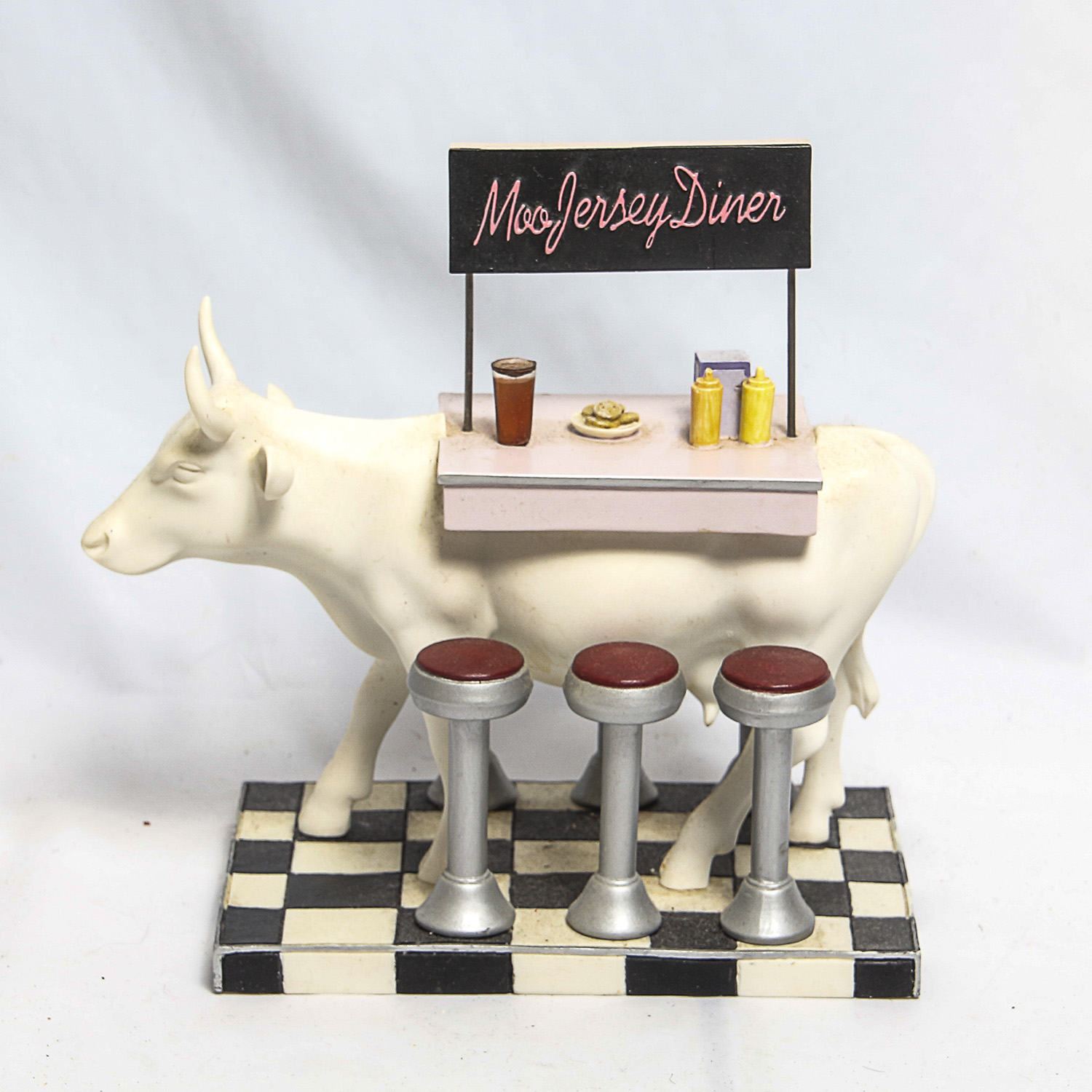 Pair of "Cows on Parade" Figurines