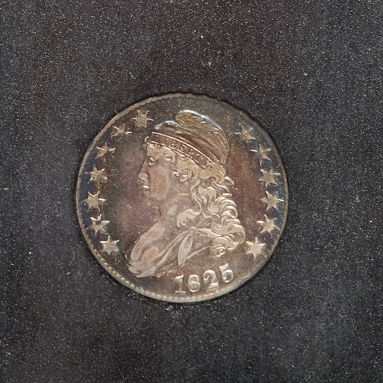 Framed Collection of U.S. Commemorative Silver Half Dollars 1825-1925