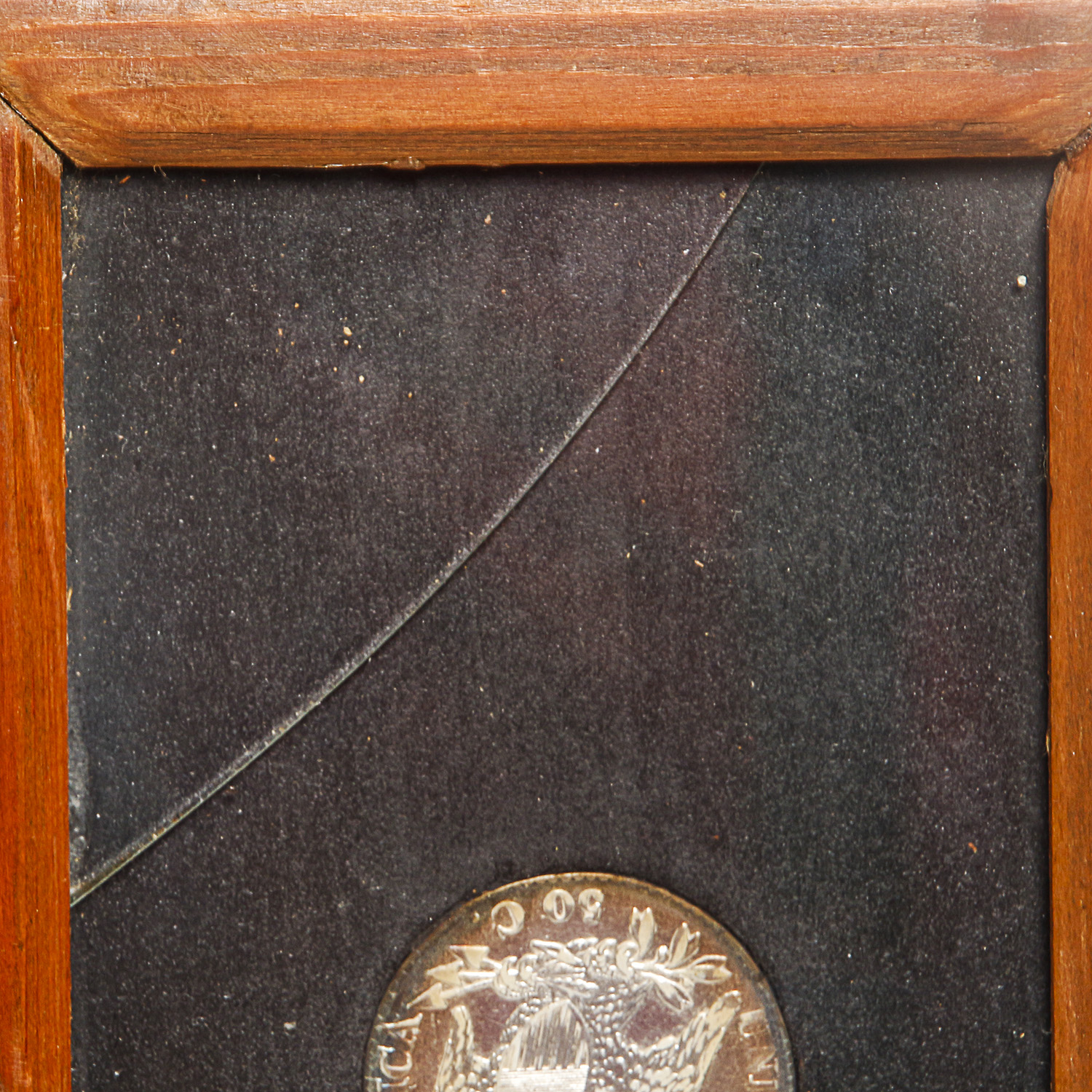 Framed Collection of U.S. Commemorative Silver Half Dollars 1825-1925