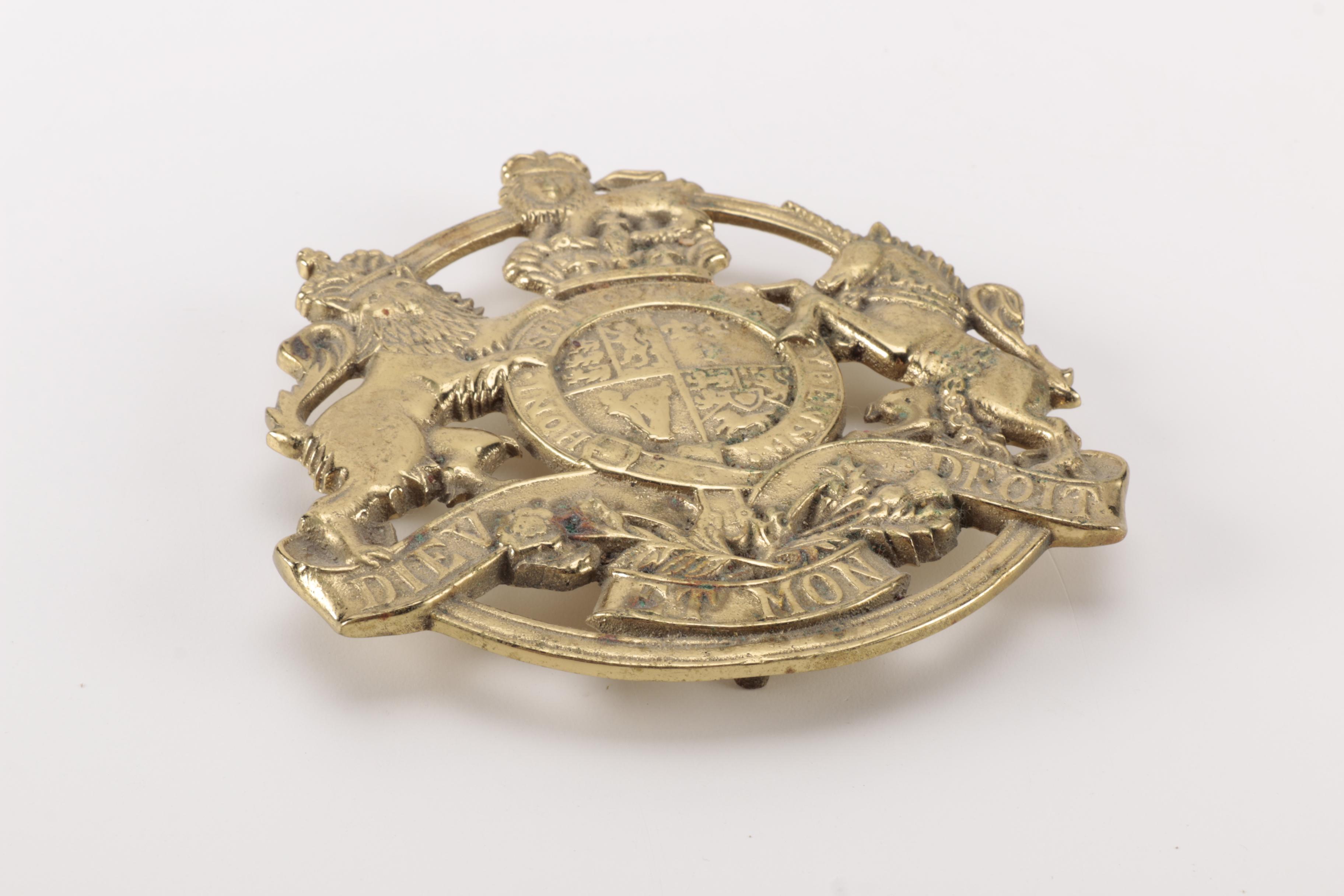 Copyright 1953 Brass Kings Arms Trivet