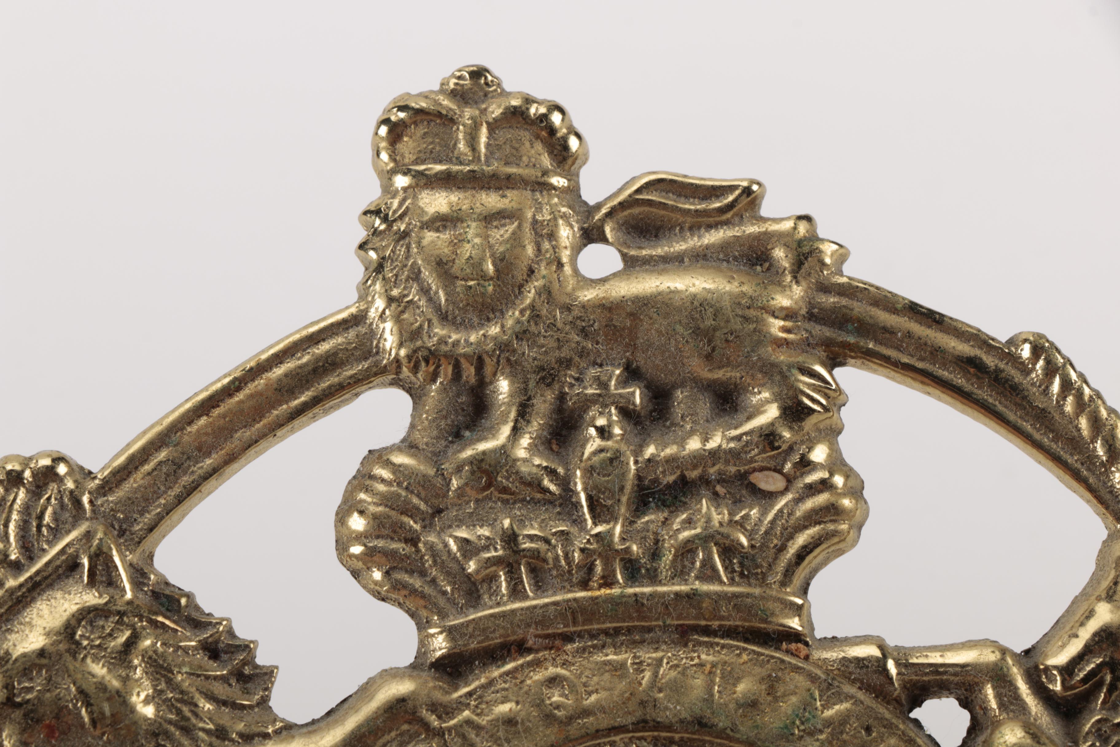 Copyright 1953 Brass Kings Arms Trivet