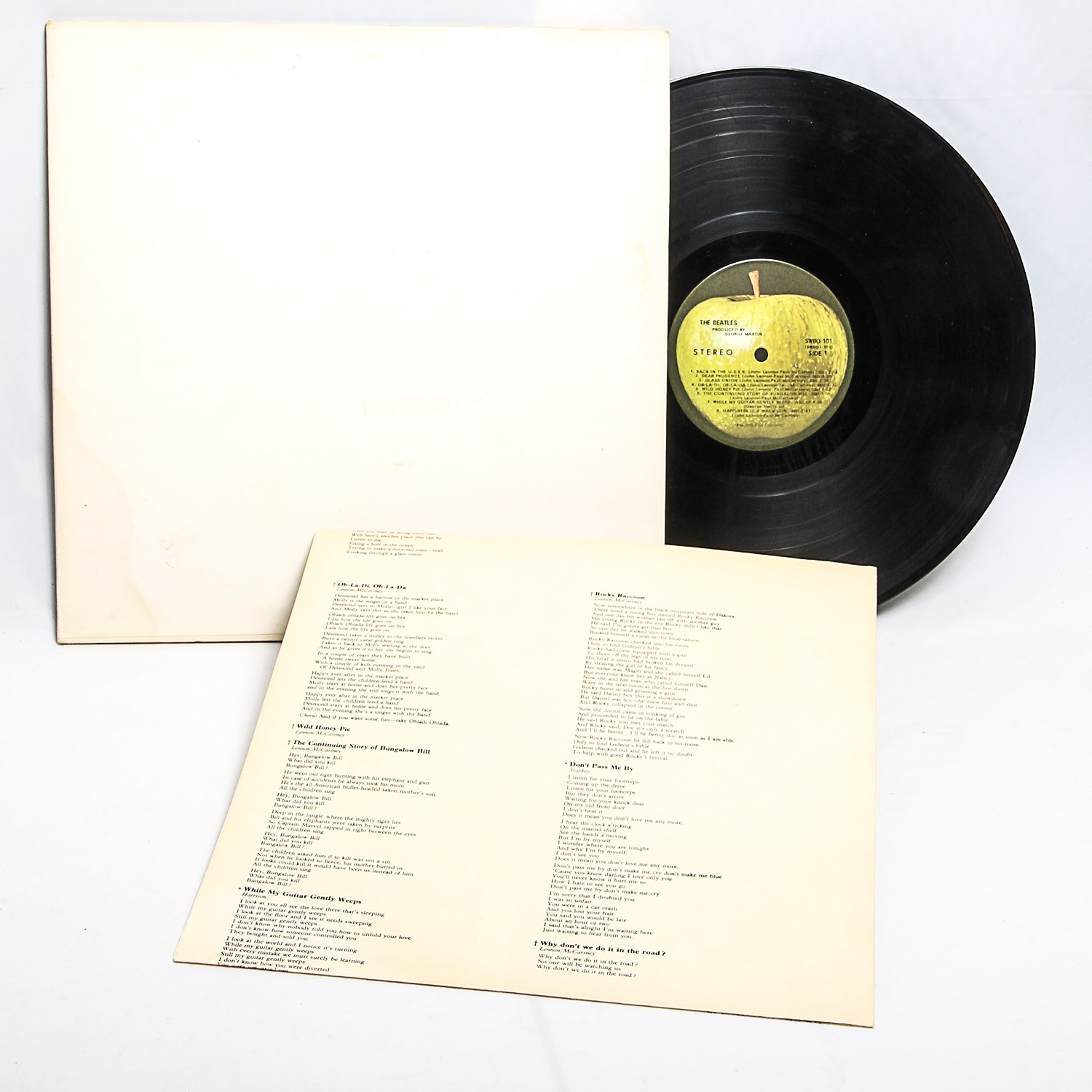 Beatles "White Album" and "Sgt. Pepper's" LPs