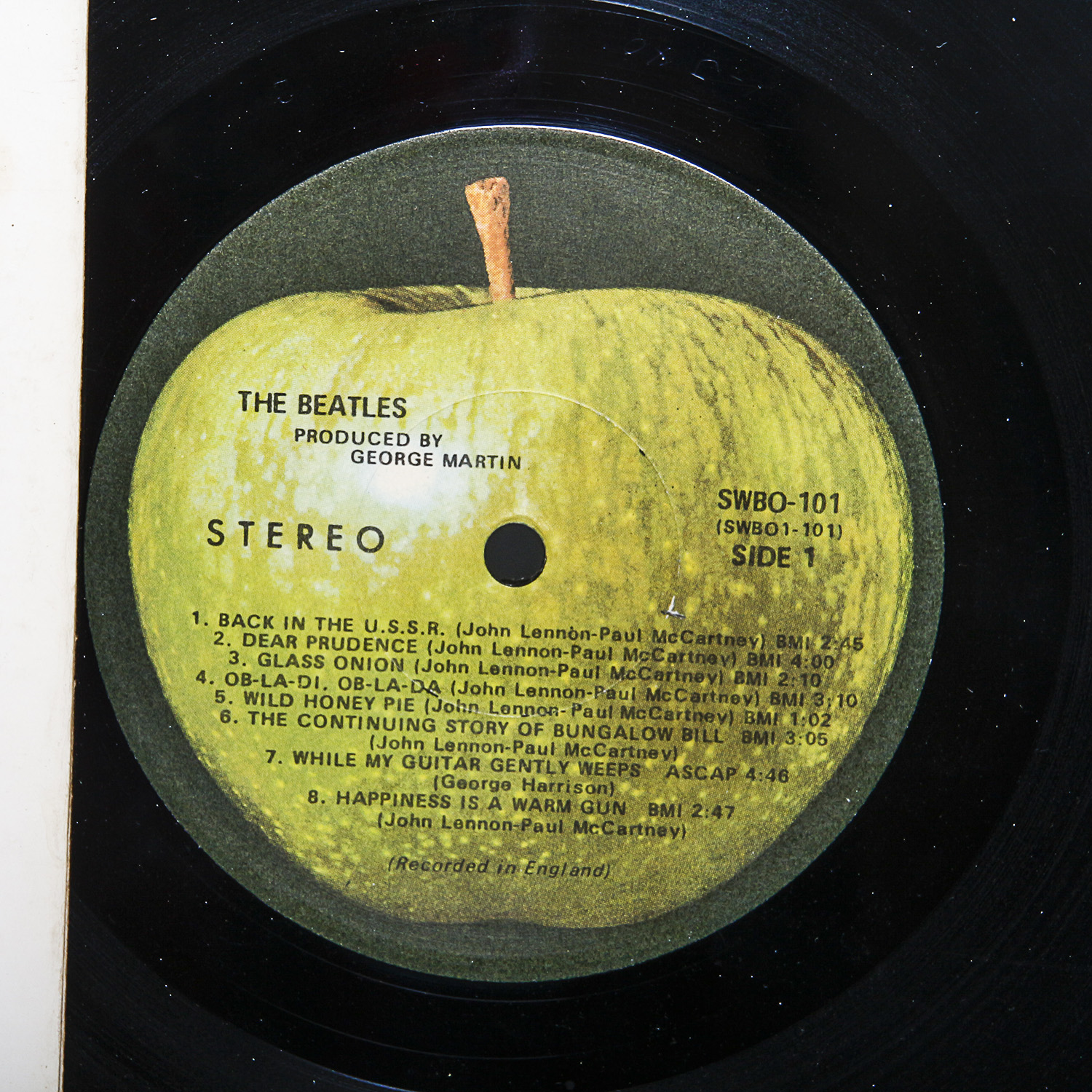 Beatles "White Album" and "Sgt. Pepper's" LPs