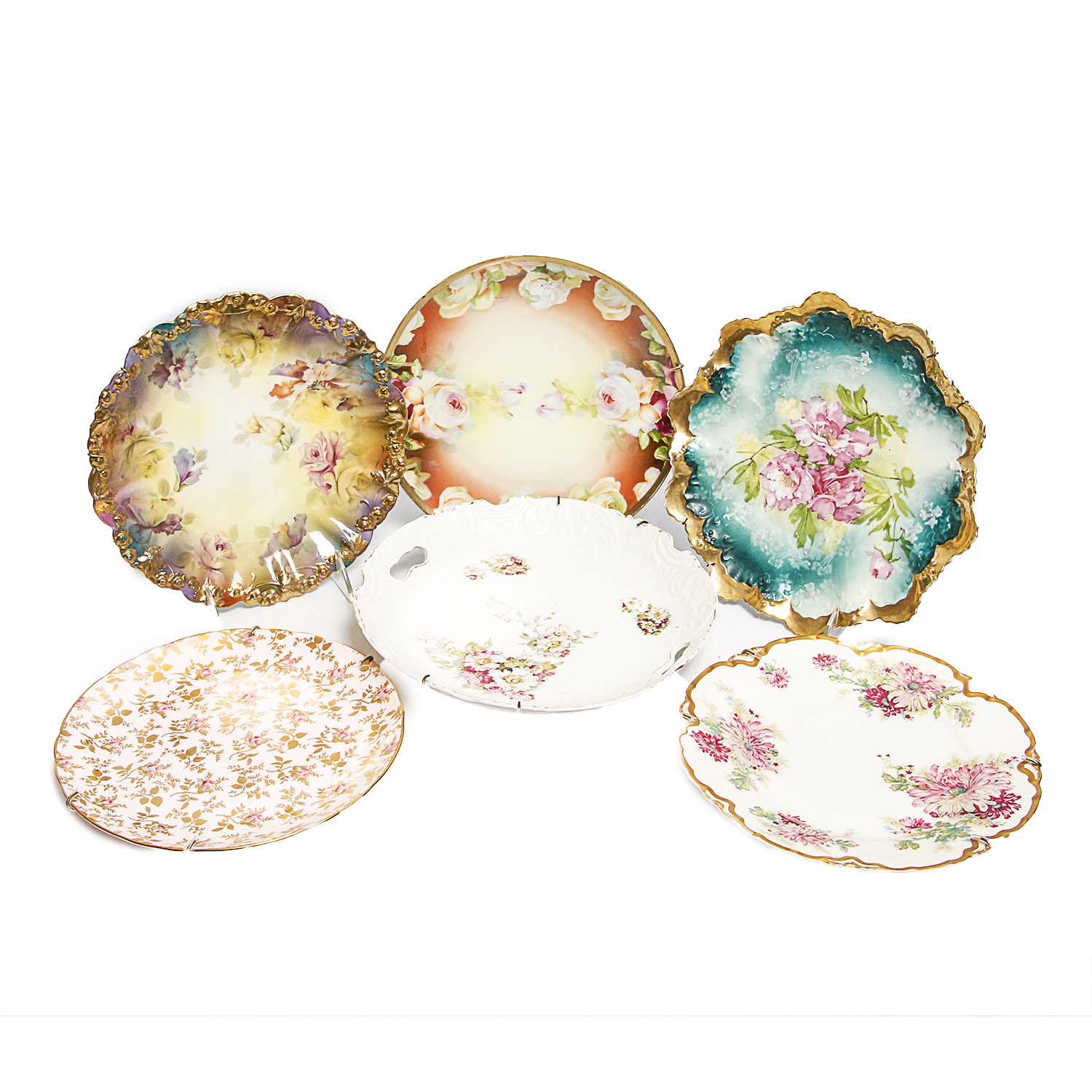 Selection of Vintage Porcelain Plates