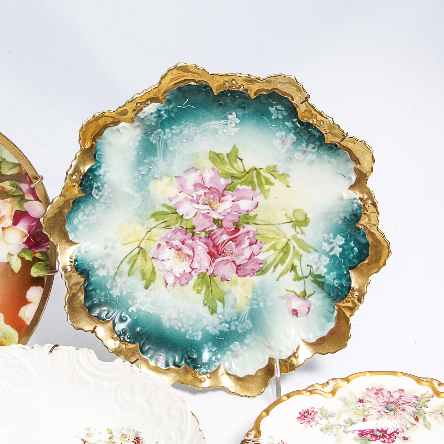 Selection of Vintage Porcelain Plates