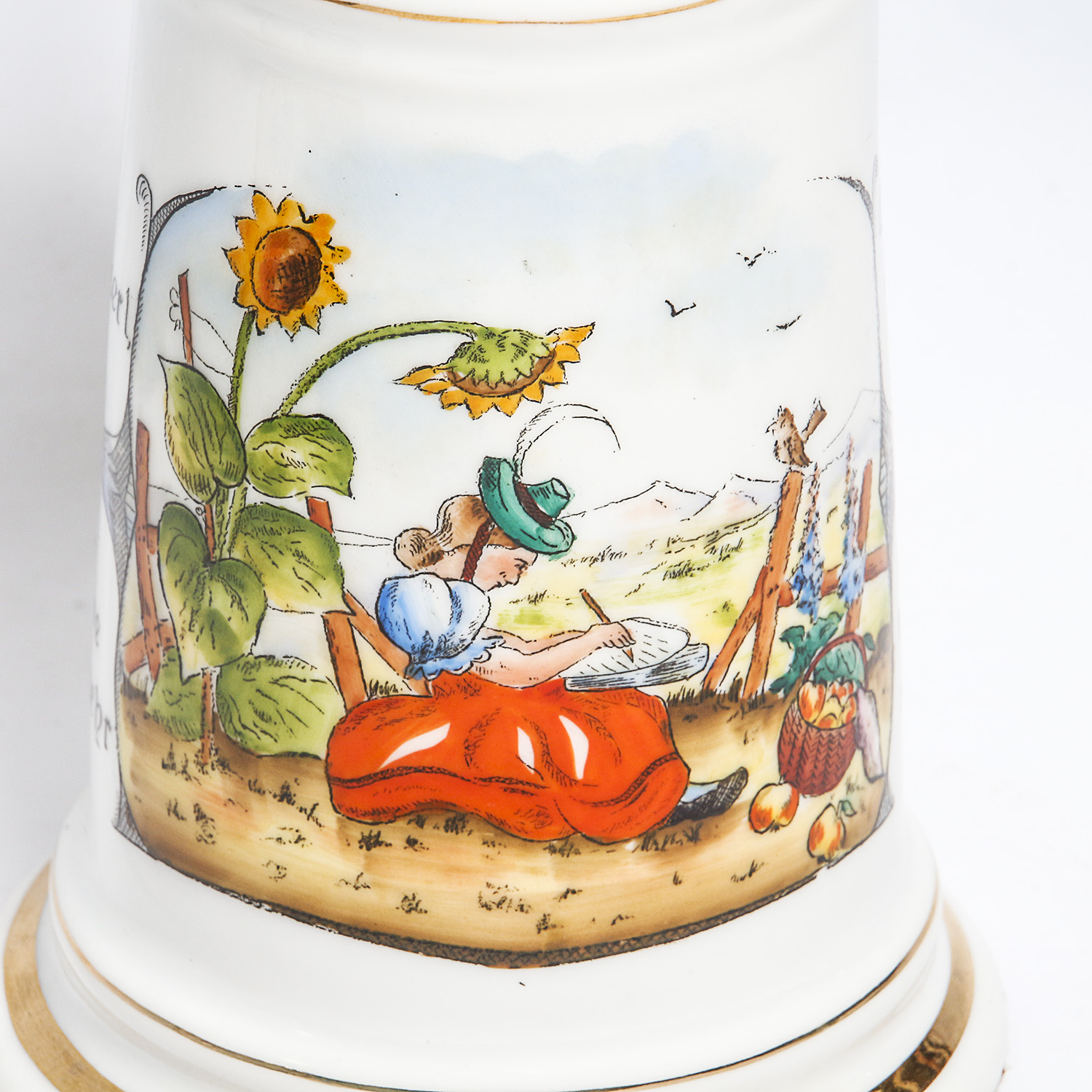 Pair of Vintage German Beer Steins