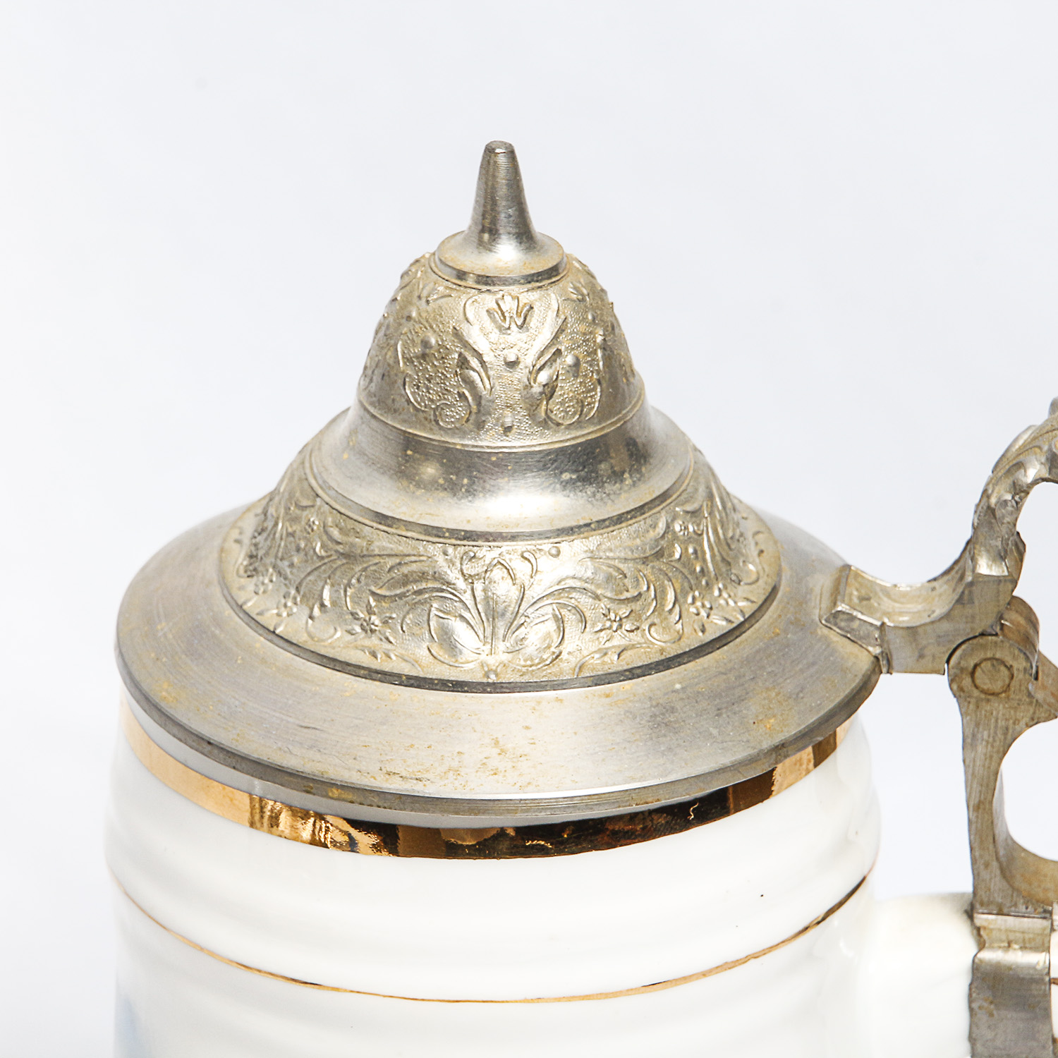 Pair of Vintage German Beer Steins