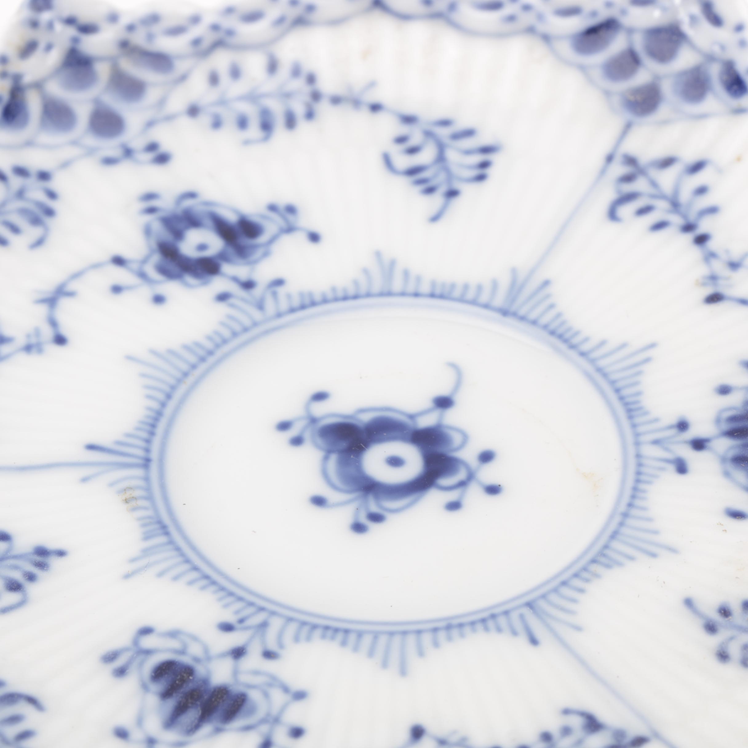 Circa 1930 Royal Copenhagen Porcelain Teacup and Saucer