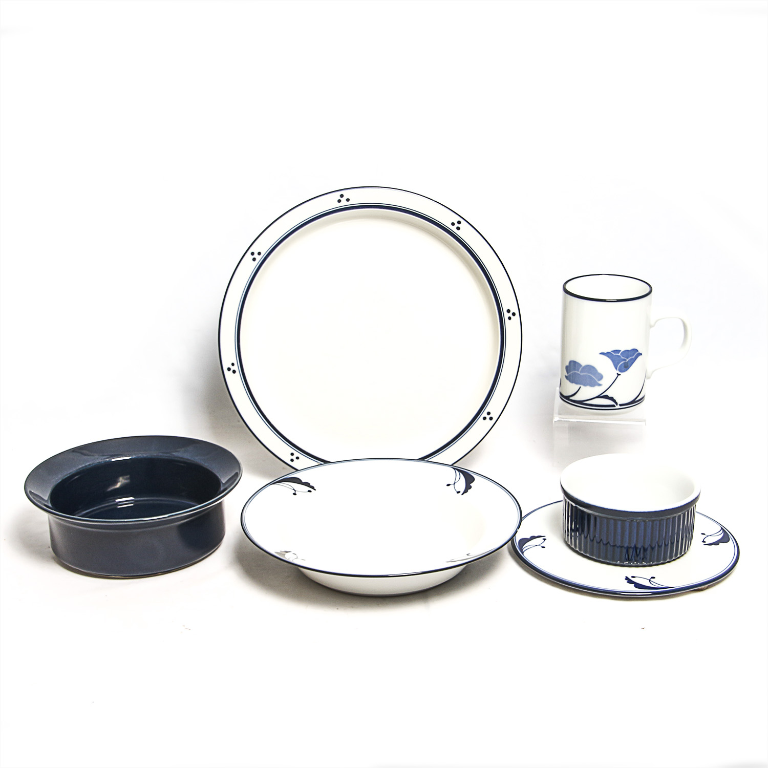 Assortment of Vintage Dansk Tableware