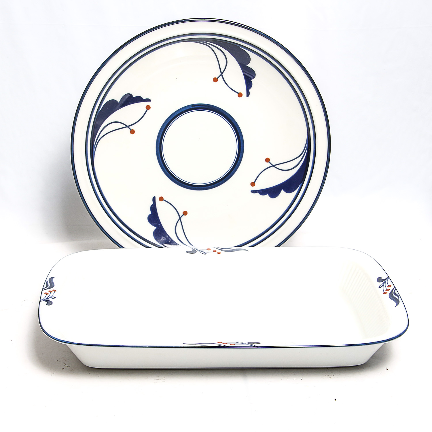 Dansk Bistro Stoneware Plates and Serving Pieces