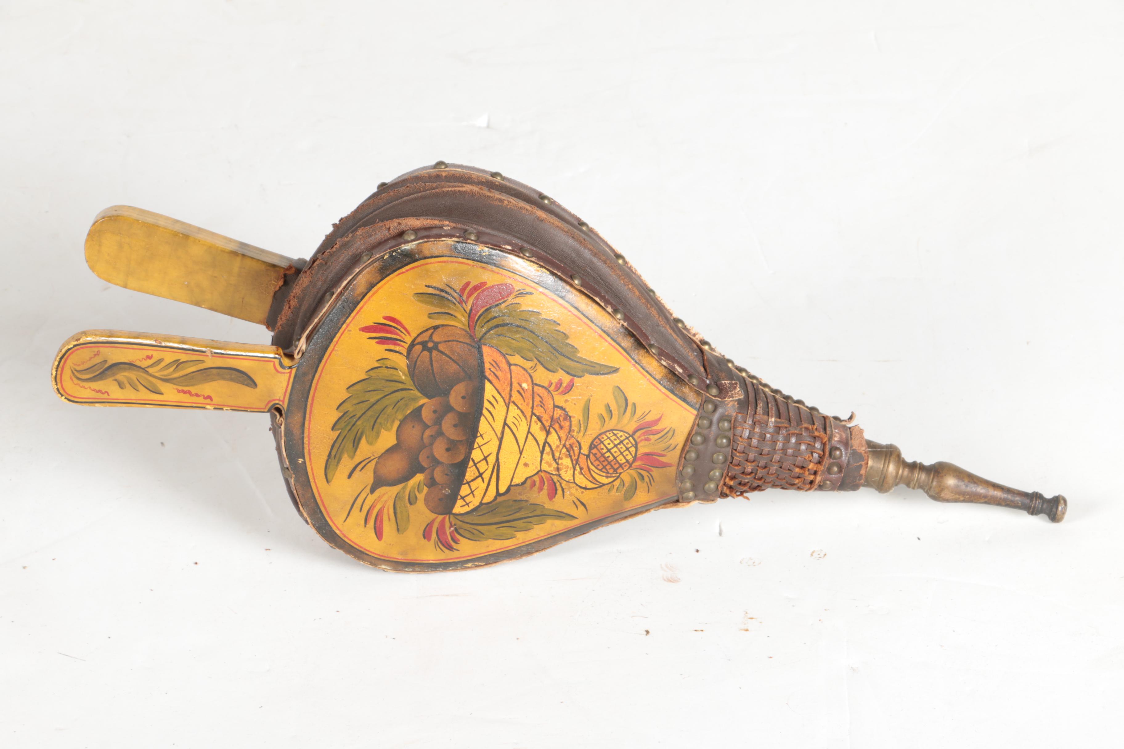 Vintage Fireplace Accessories and a Brass Bucket