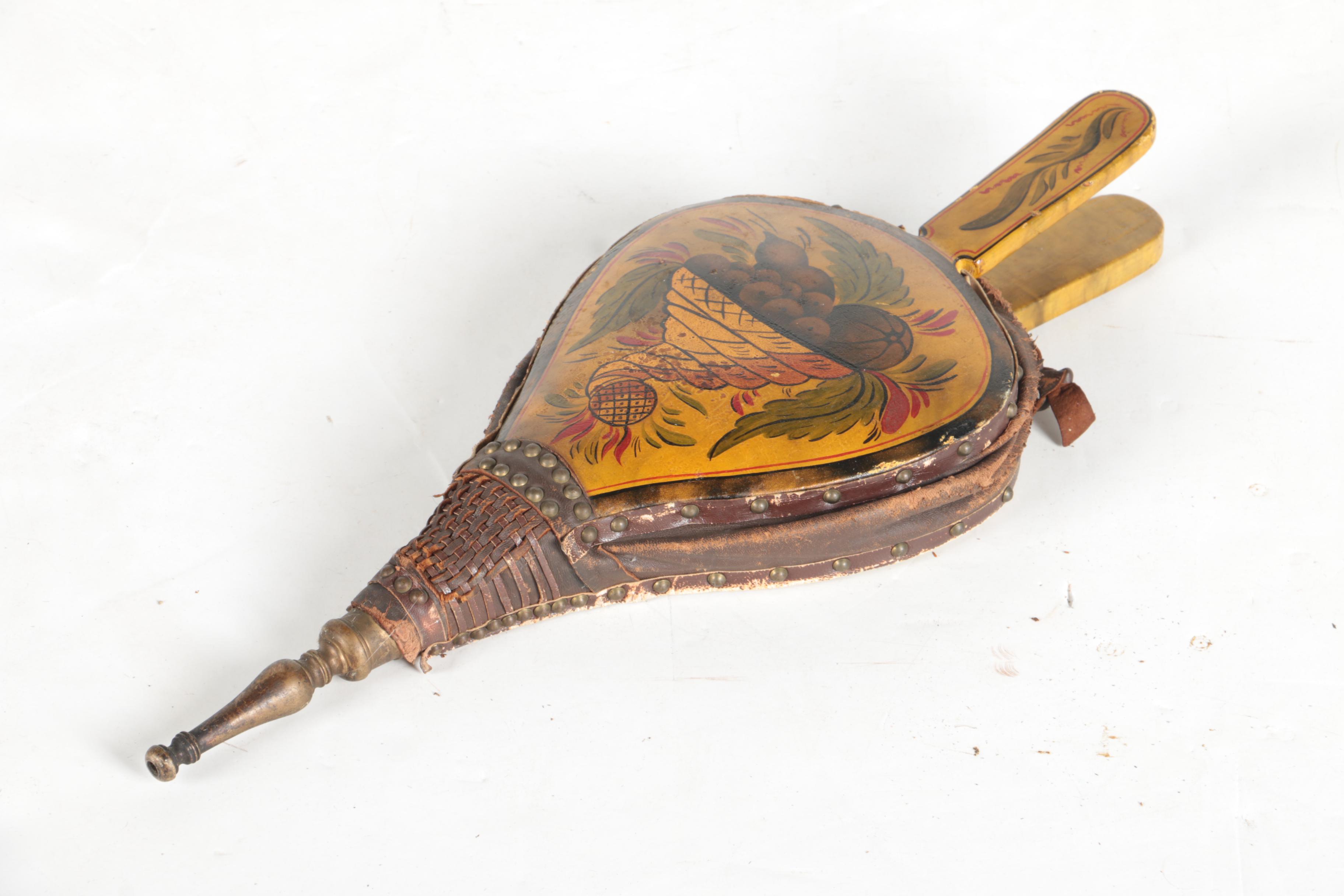 Vintage Fireplace Accessories and a Brass Bucket