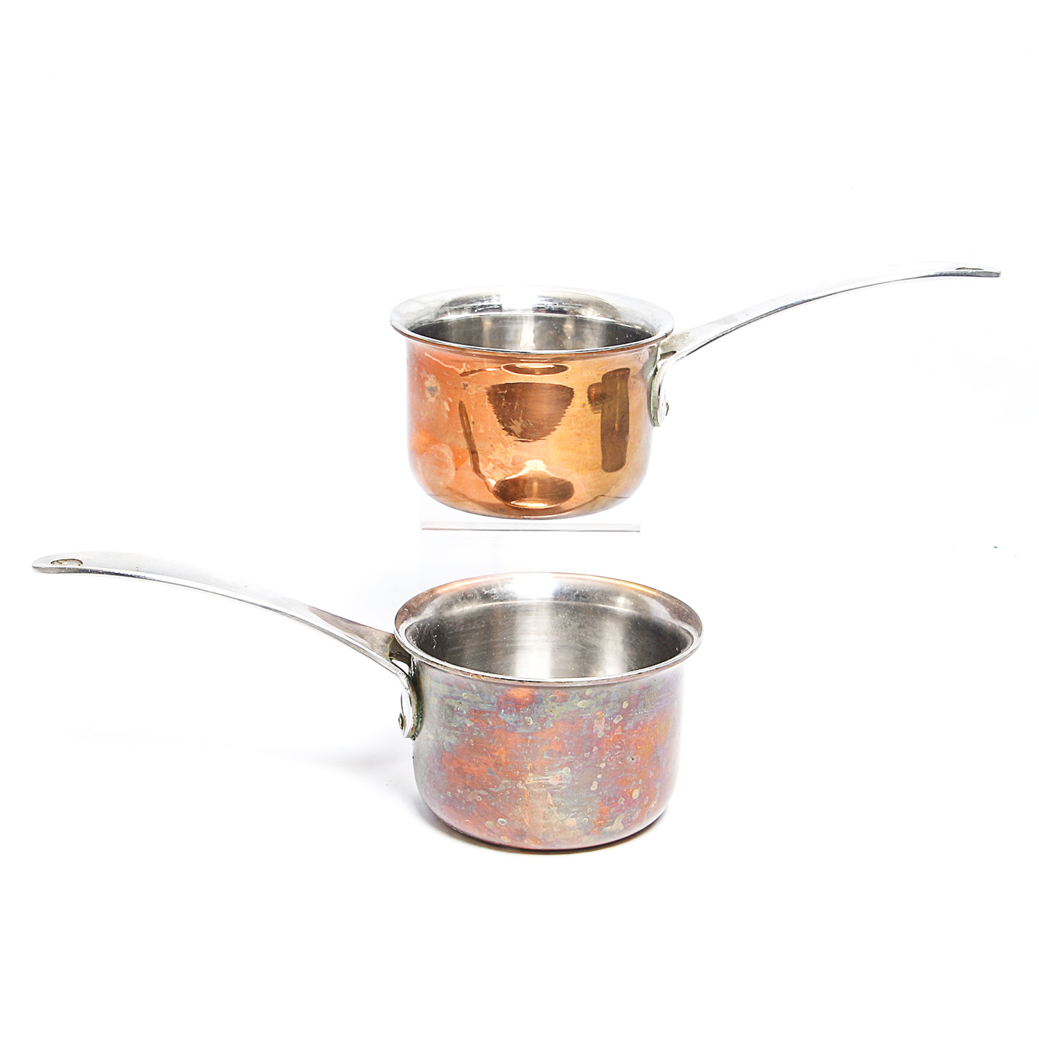 Williams-Sonoma and Dansk Copper Sauce Pans