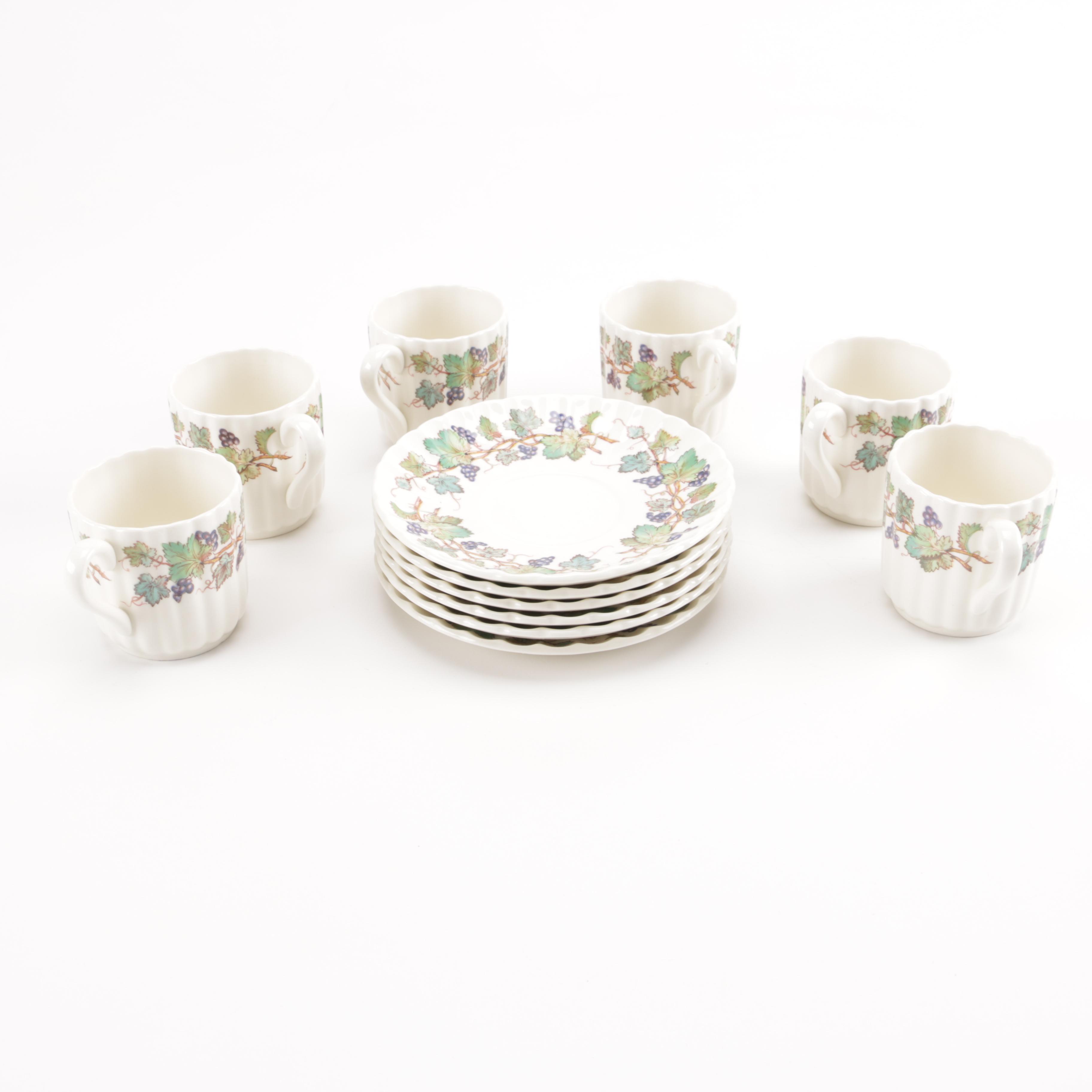 Spode Teacup and Saucer Set