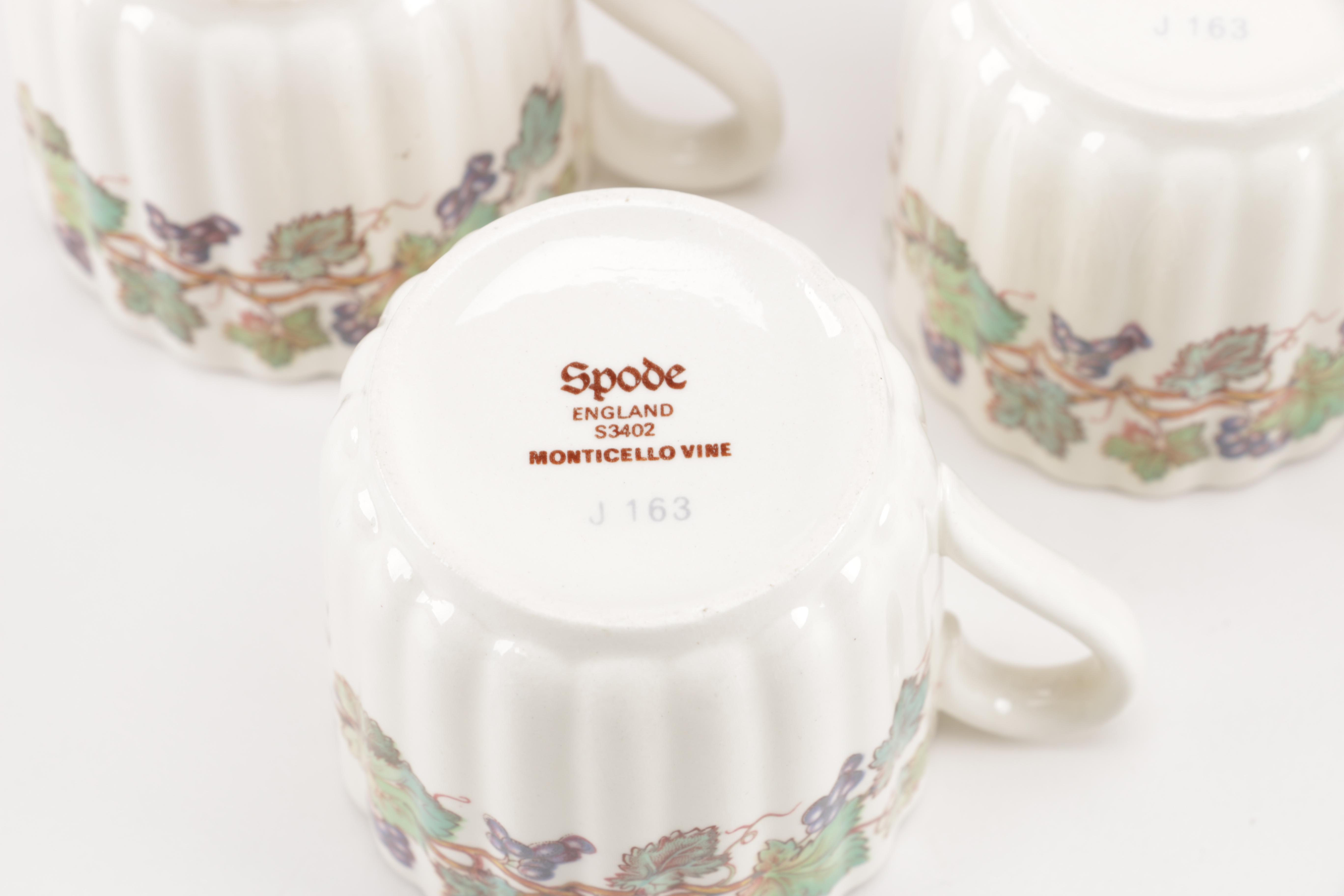 Spode Teacup and Saucer Set