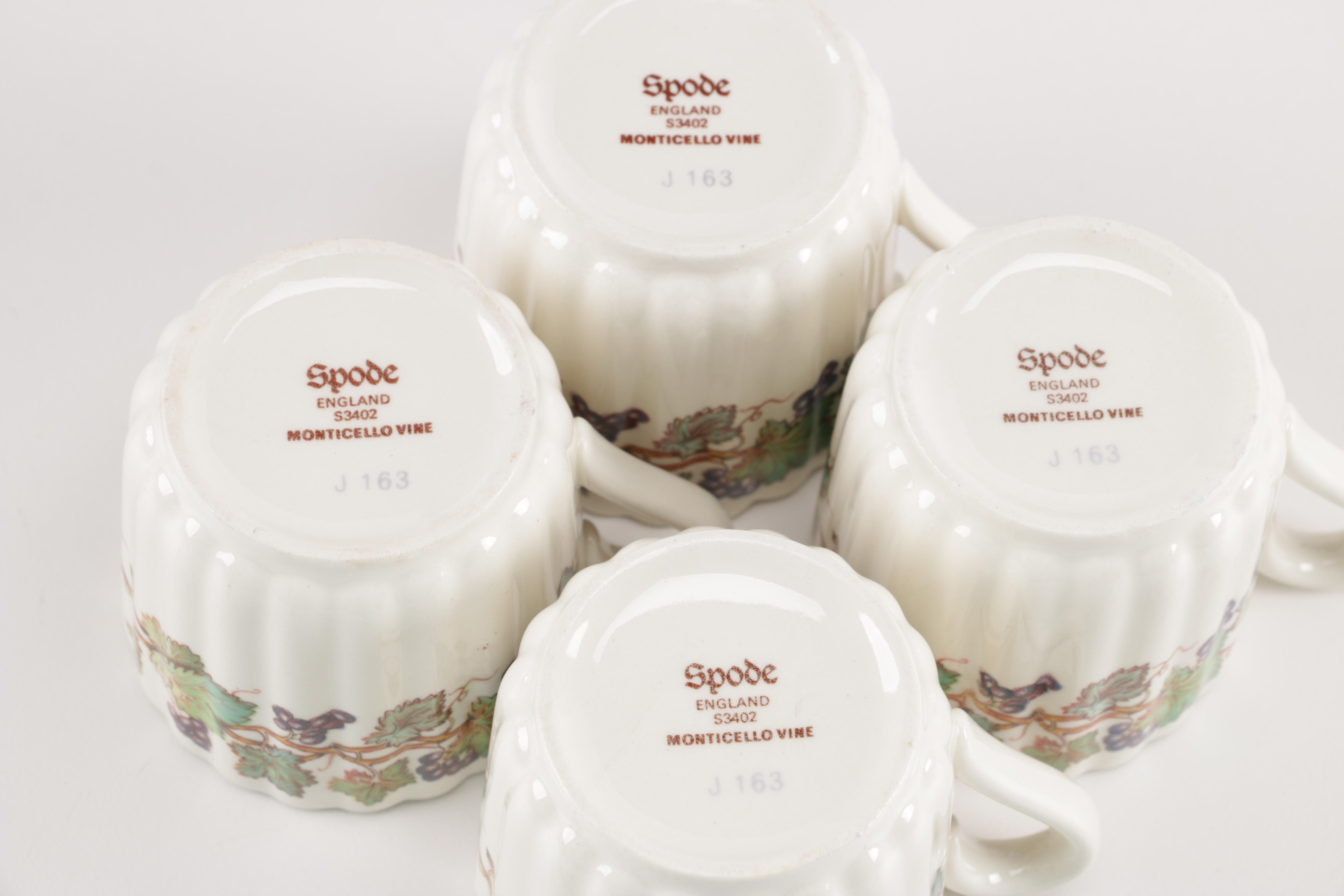 Spode Teacup and Saucer Set