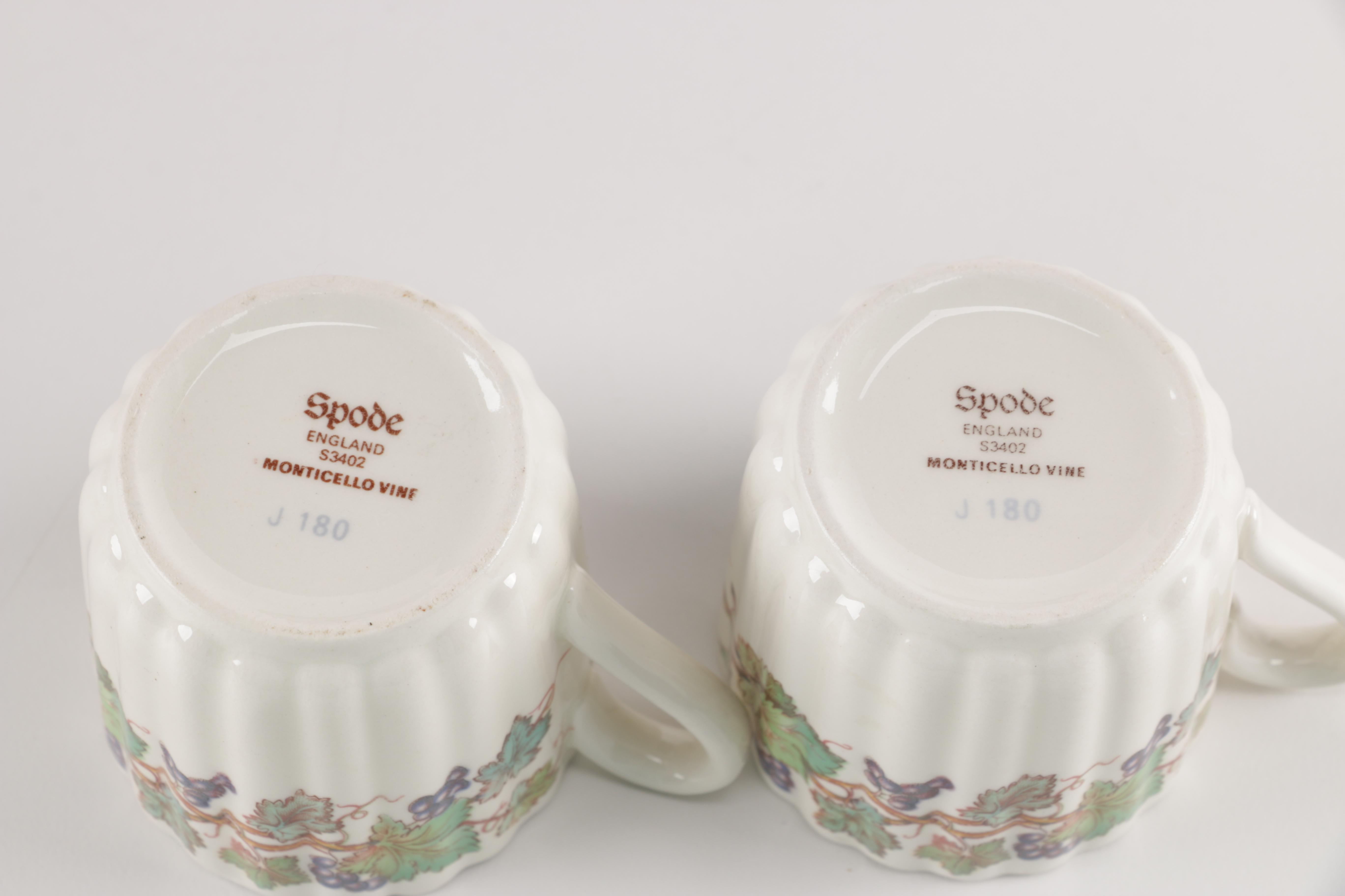 Spode Teacup and Saucer Set