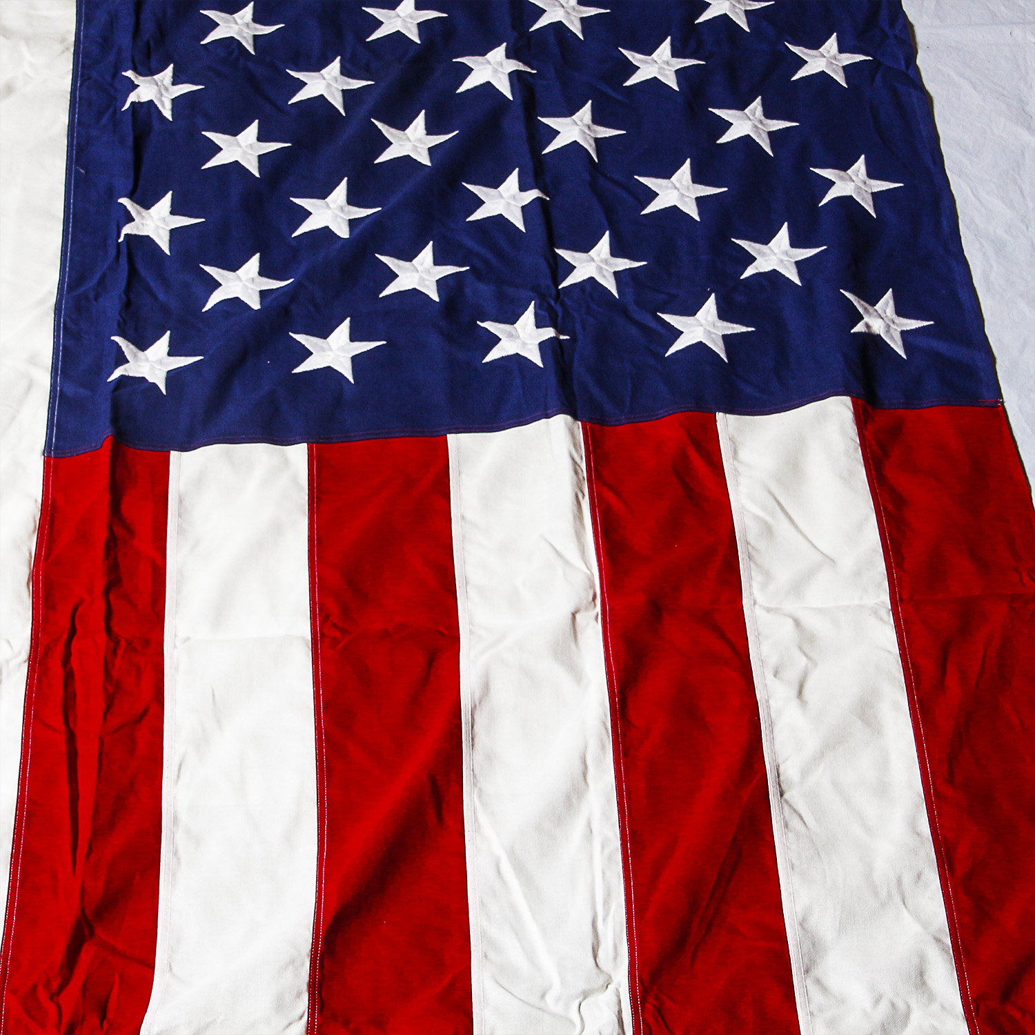 Vintage Valley Forge Company Cotton American Flag