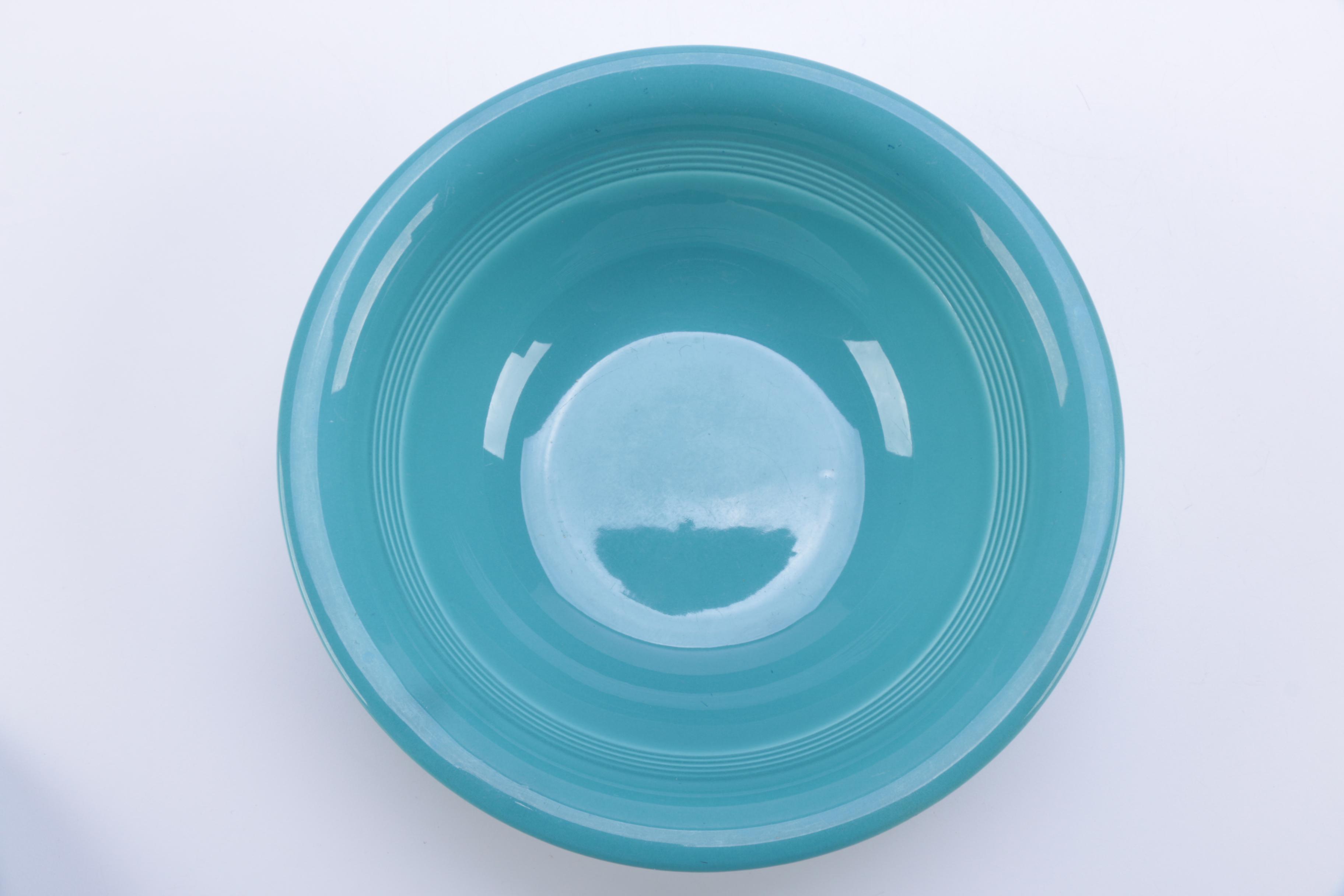 Vintage Homer Laughlin "Harlequin Turquoise" Ceramic Tableware