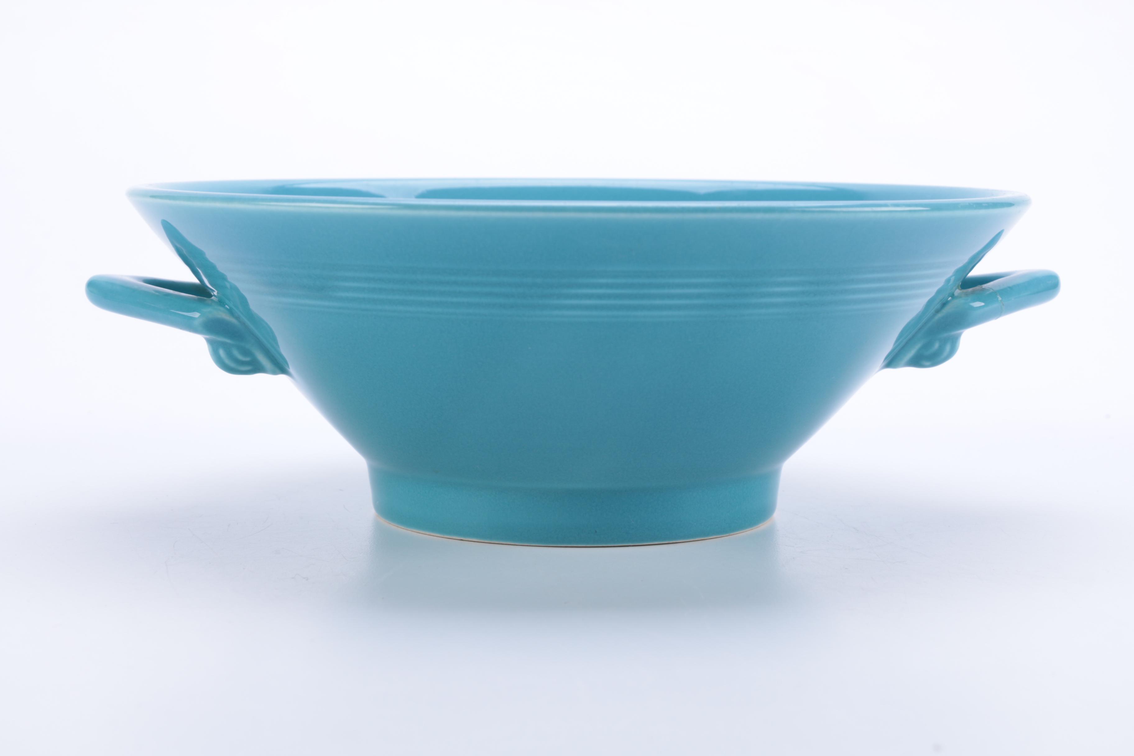 Vintage Homer Laughlin "Harlequin Turquoise" Ceramic Tableware