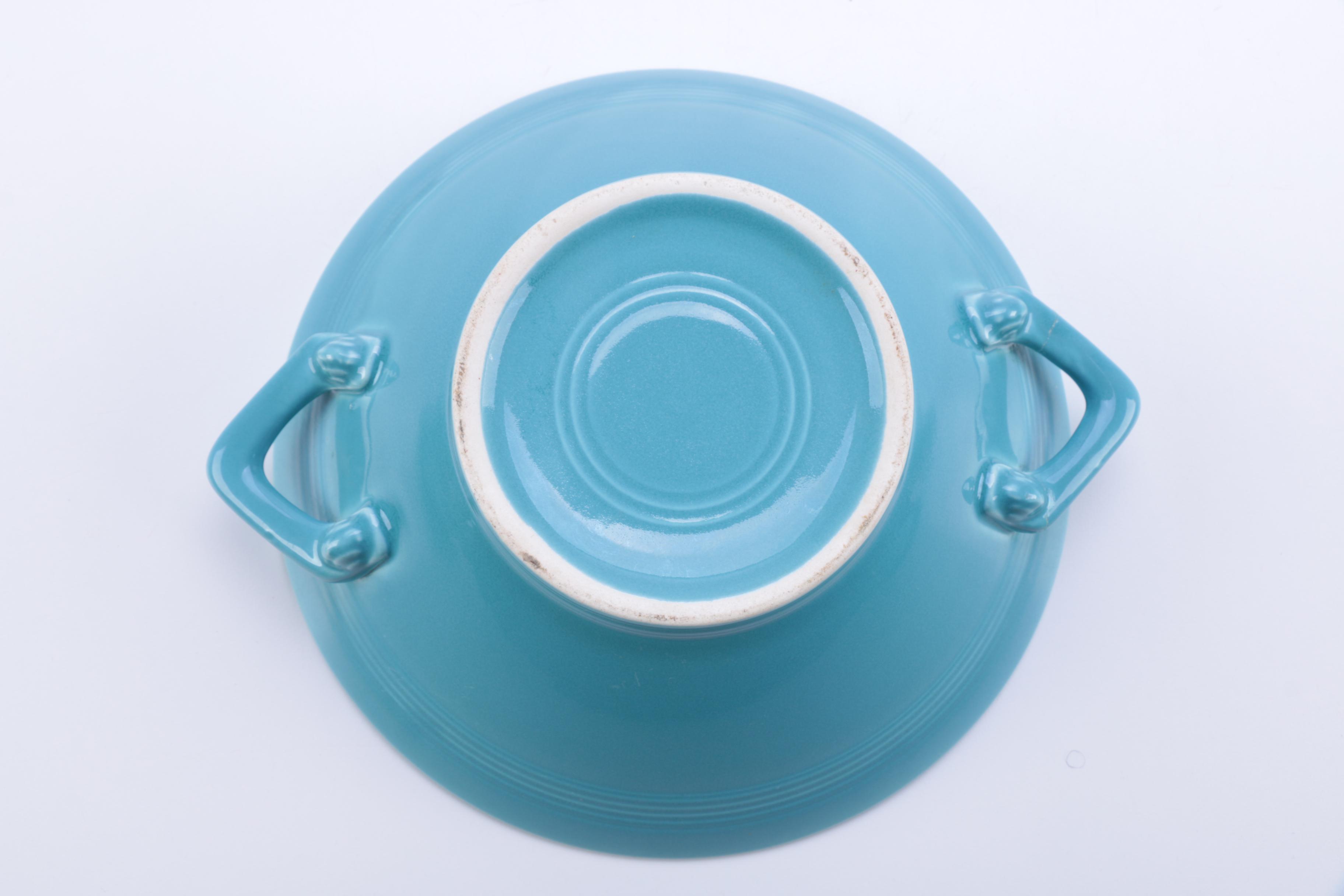 Vintage Homer Laughlin "Harlequin Turquoise" Ceramic Tableware
