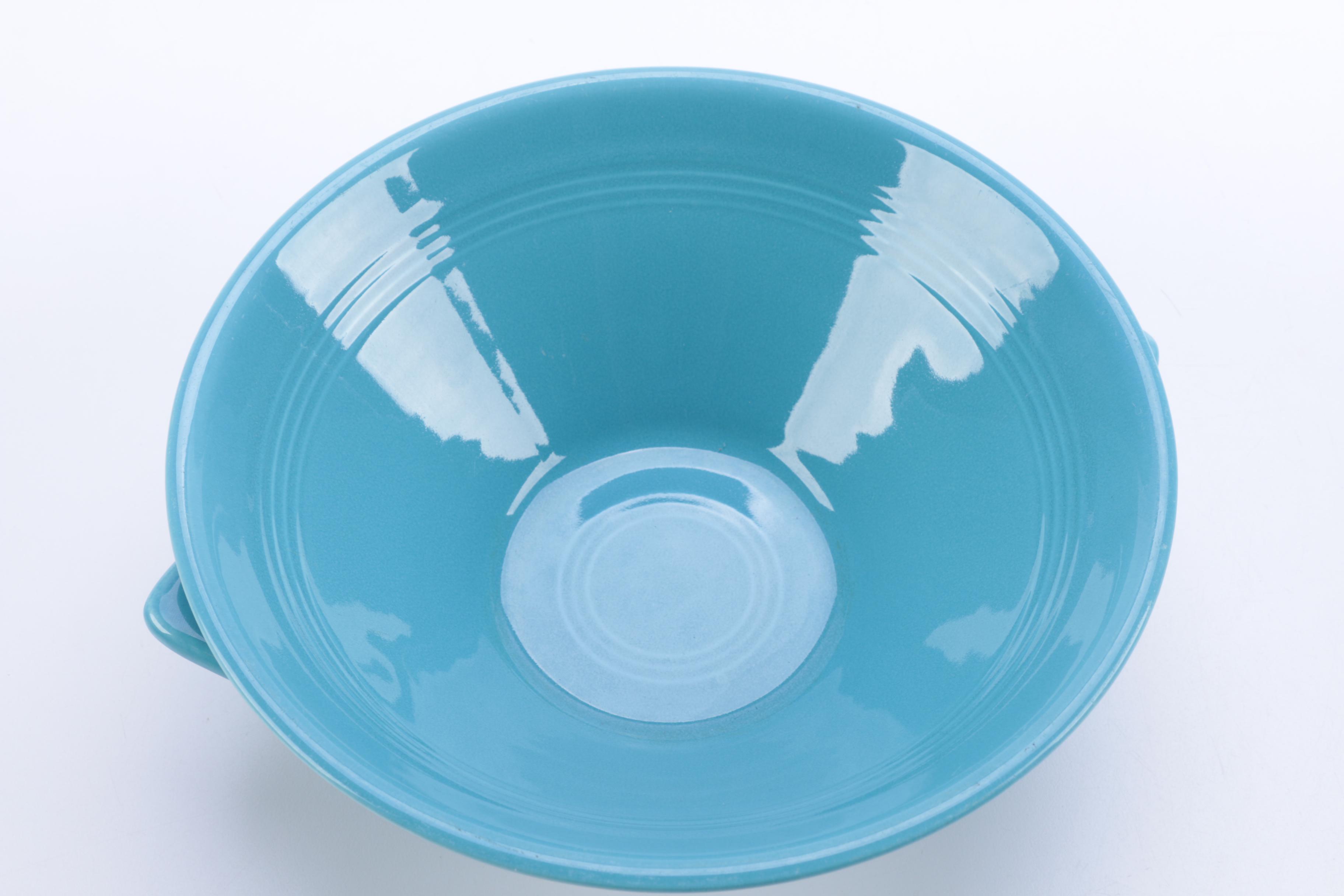 Vintage Homer Laughlin "Harlequin Turquoise" Ceramic Tableware