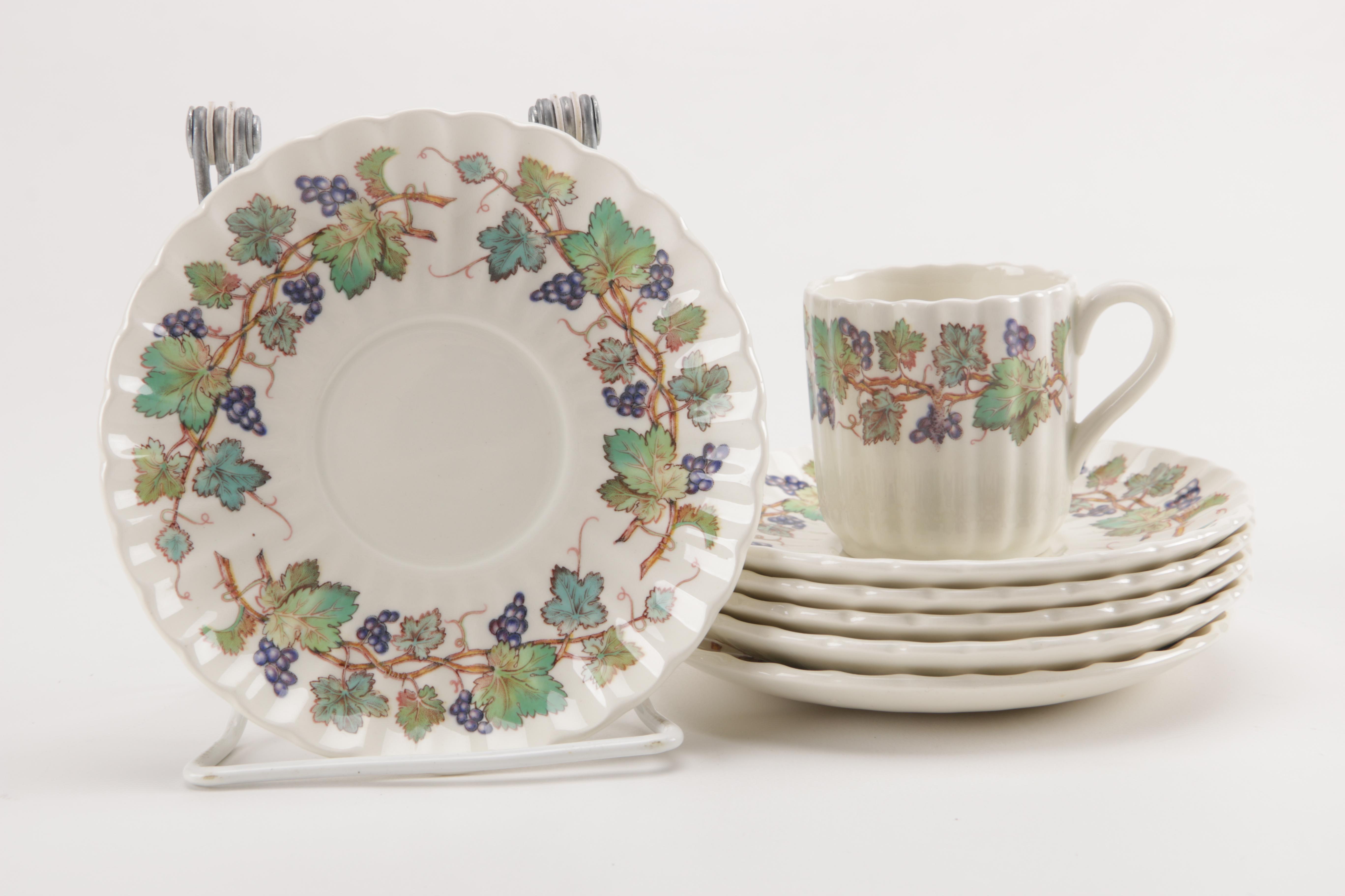 Spode Teacup and Saucer Set