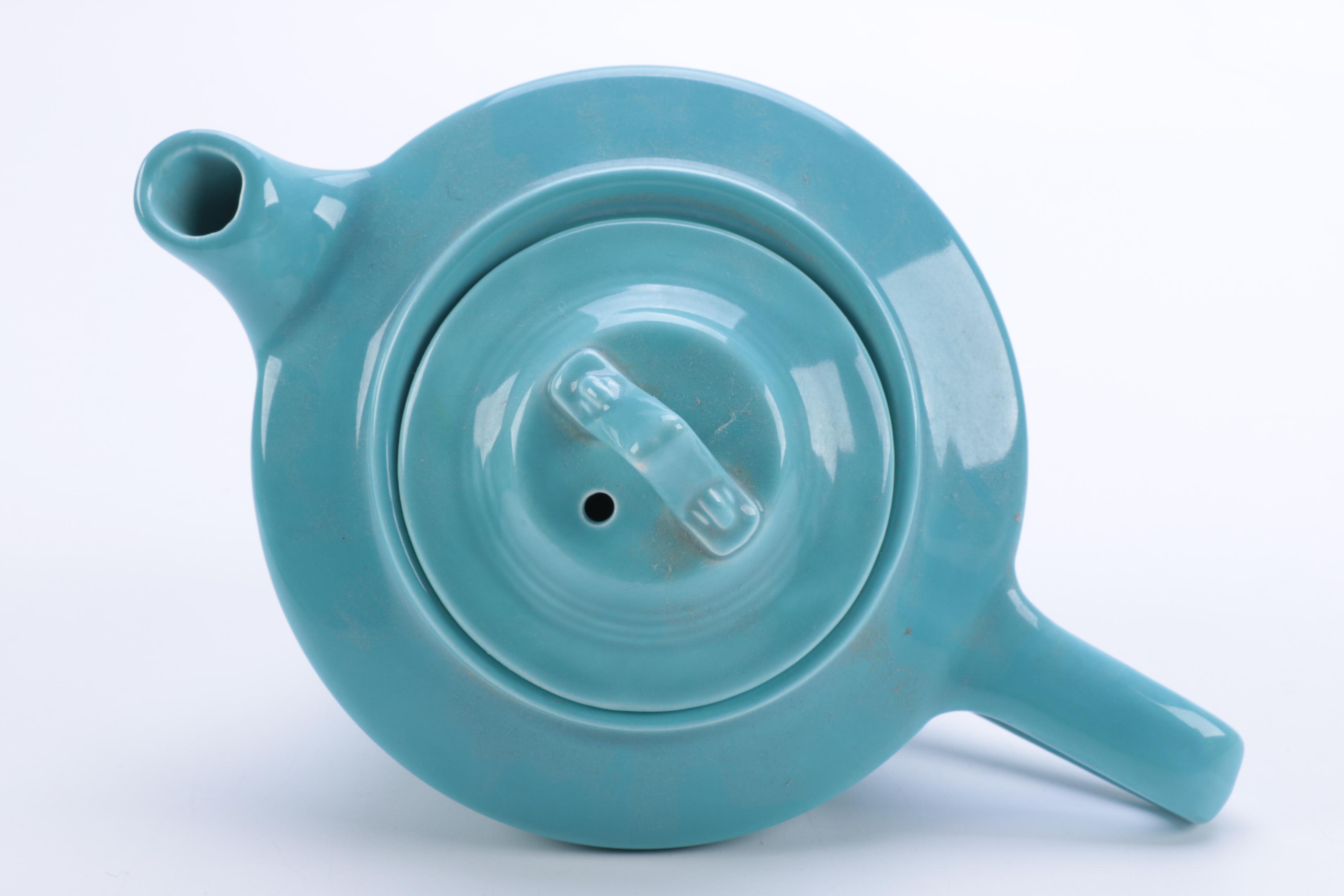 Vintage Homer Laughlin "Harlequin Turquoise" Ceramic Tableware