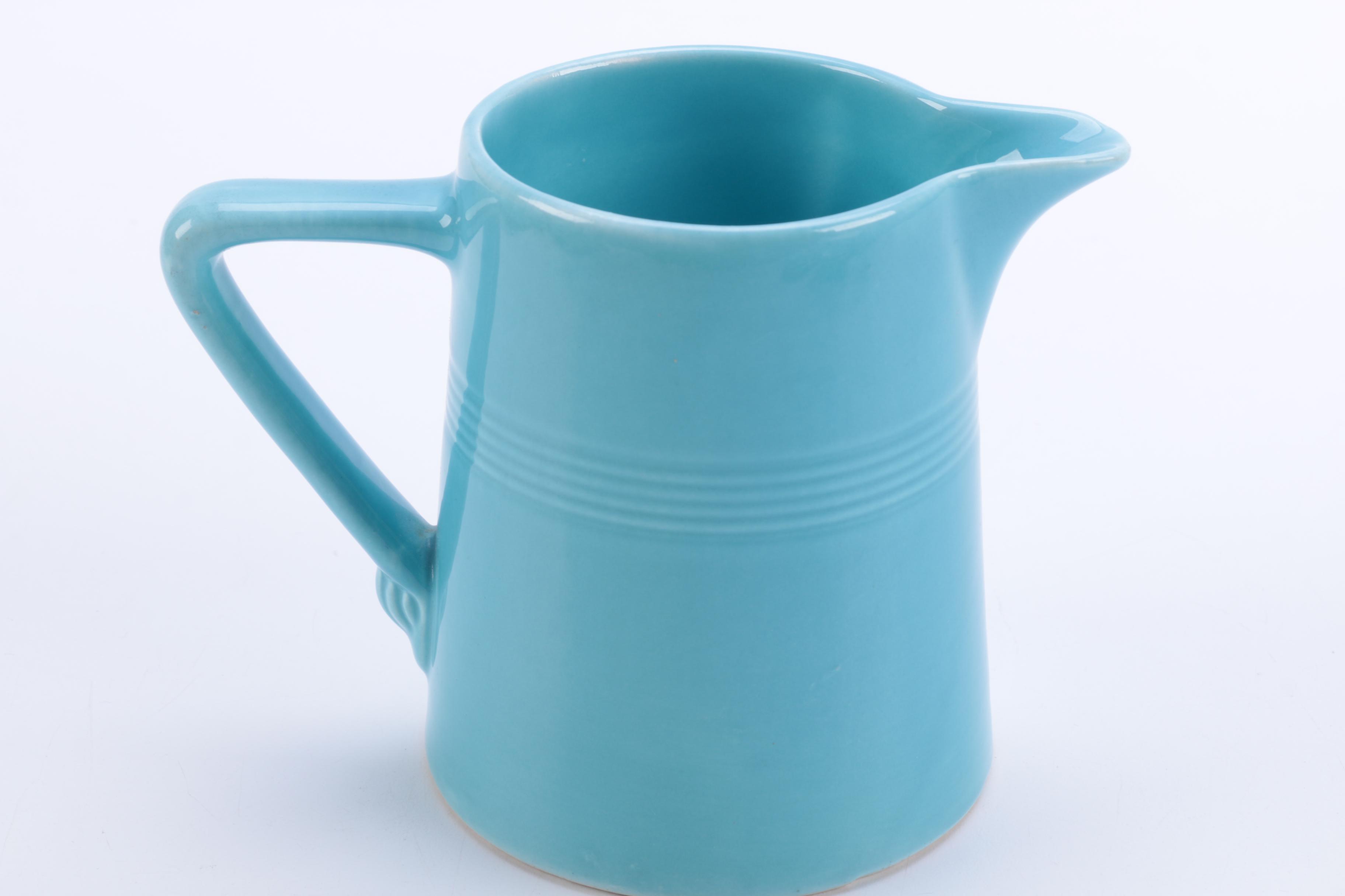 Vintage Homer Laughlin "Harlequin Turquoise" Ceramic Tableware