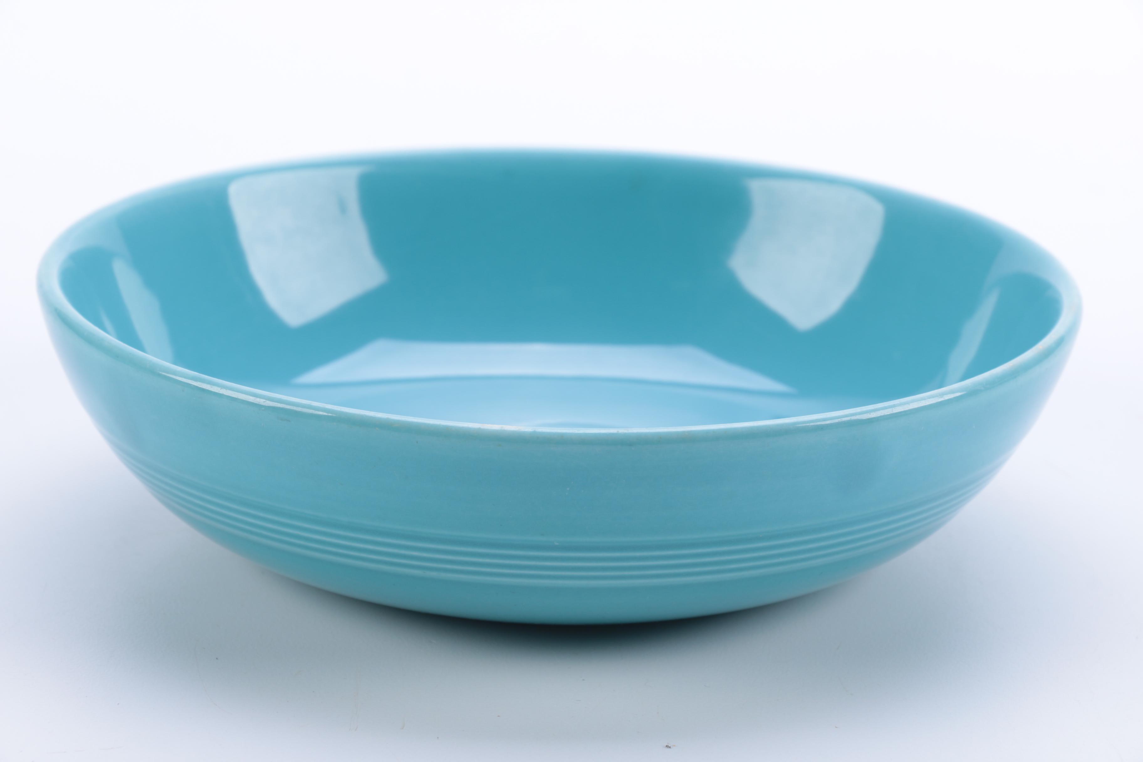 Vintage Homer Laughlin "Harlequin Turquoise" Ceramic Tableware