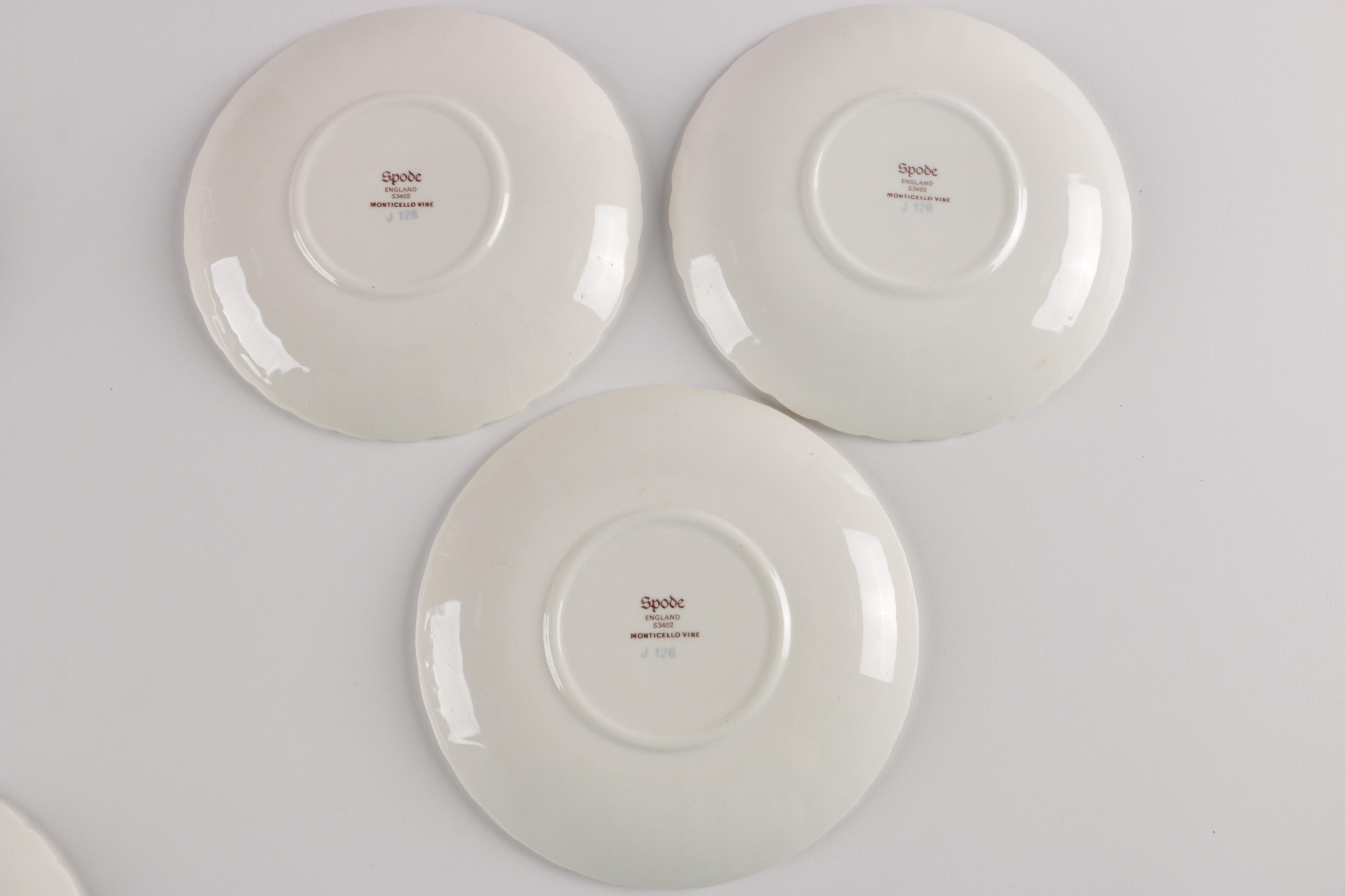 Spode Teacup and Saucer Set